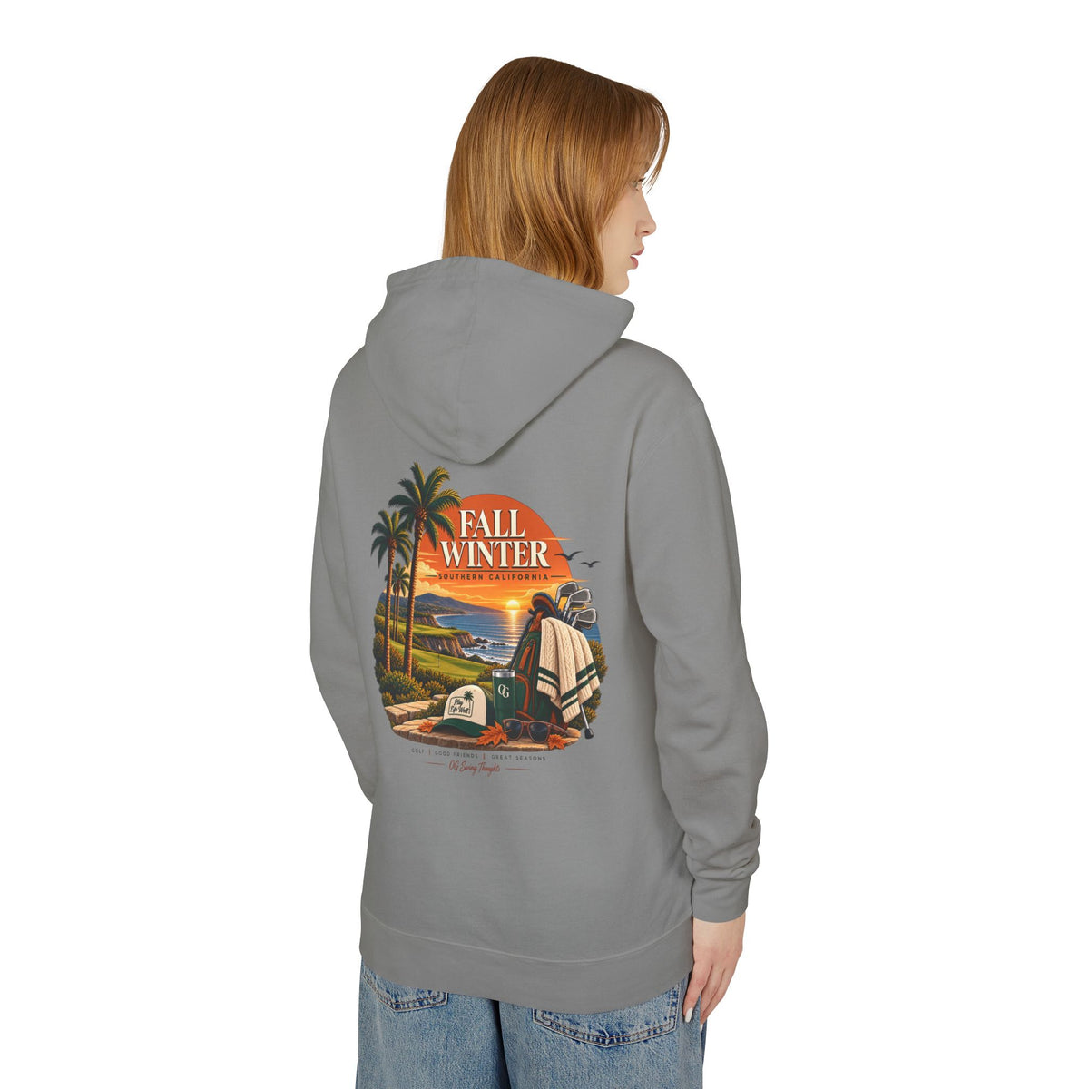 Smoov Season Hoodie – Beach Sunset Palm Graphic Hoodie