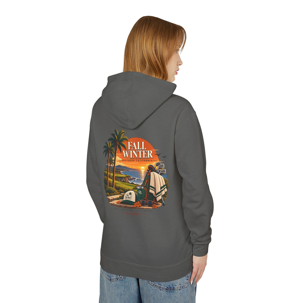 Smoov Season Hoodie – Beach Sunset Palm Graphic Hoodie