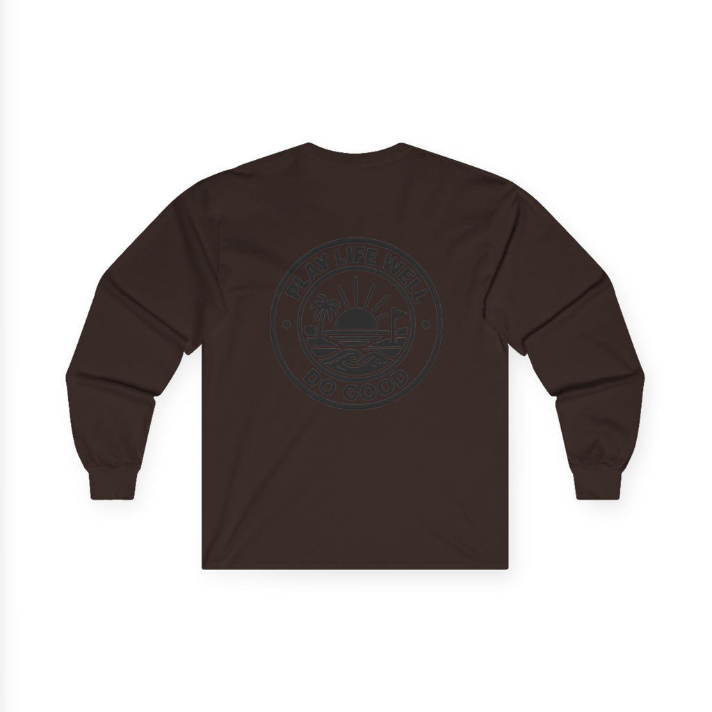 Play Life Well Do Good Graphic Long Sleeve Tee