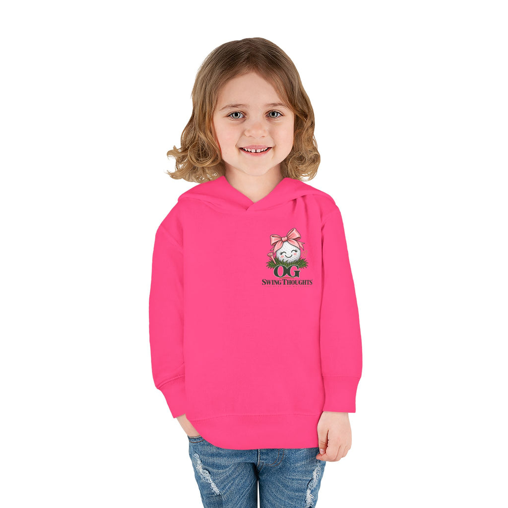 "Future Golf Pro" Toddler Hoodie — OG Swing Thoughts Golf Design (Play Live Well)