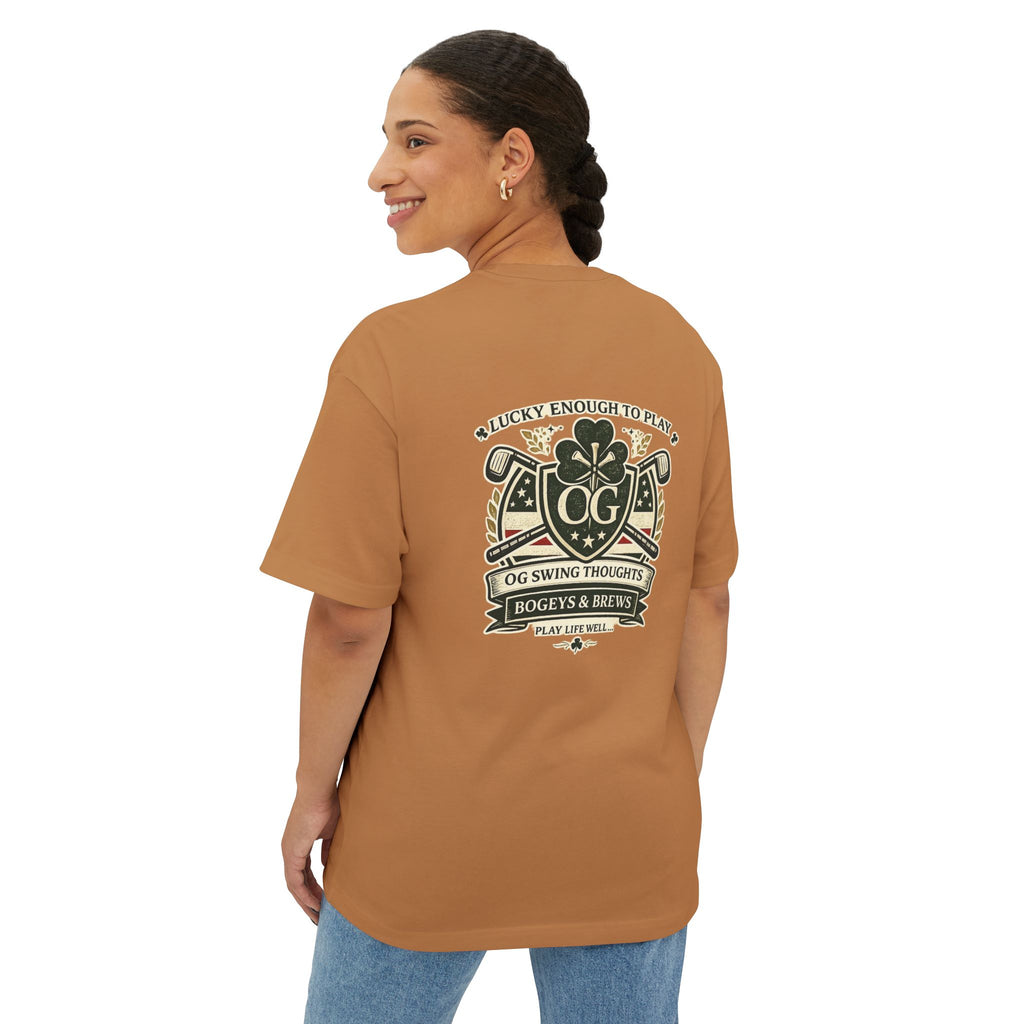 Lucky to Play — “OG Swing Thoughts” Graphic T-Shirt