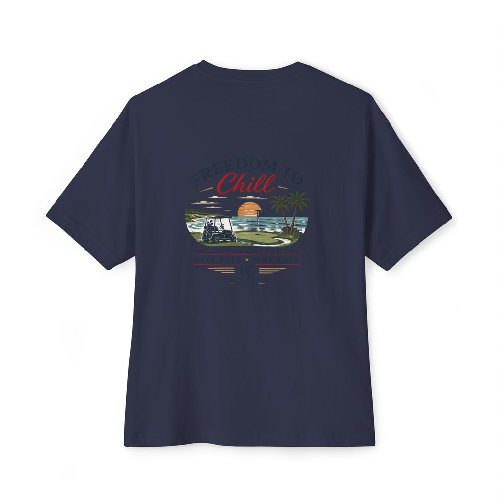 Freedom to Chill Tee — "Live Free Play Easy" T-Shirt