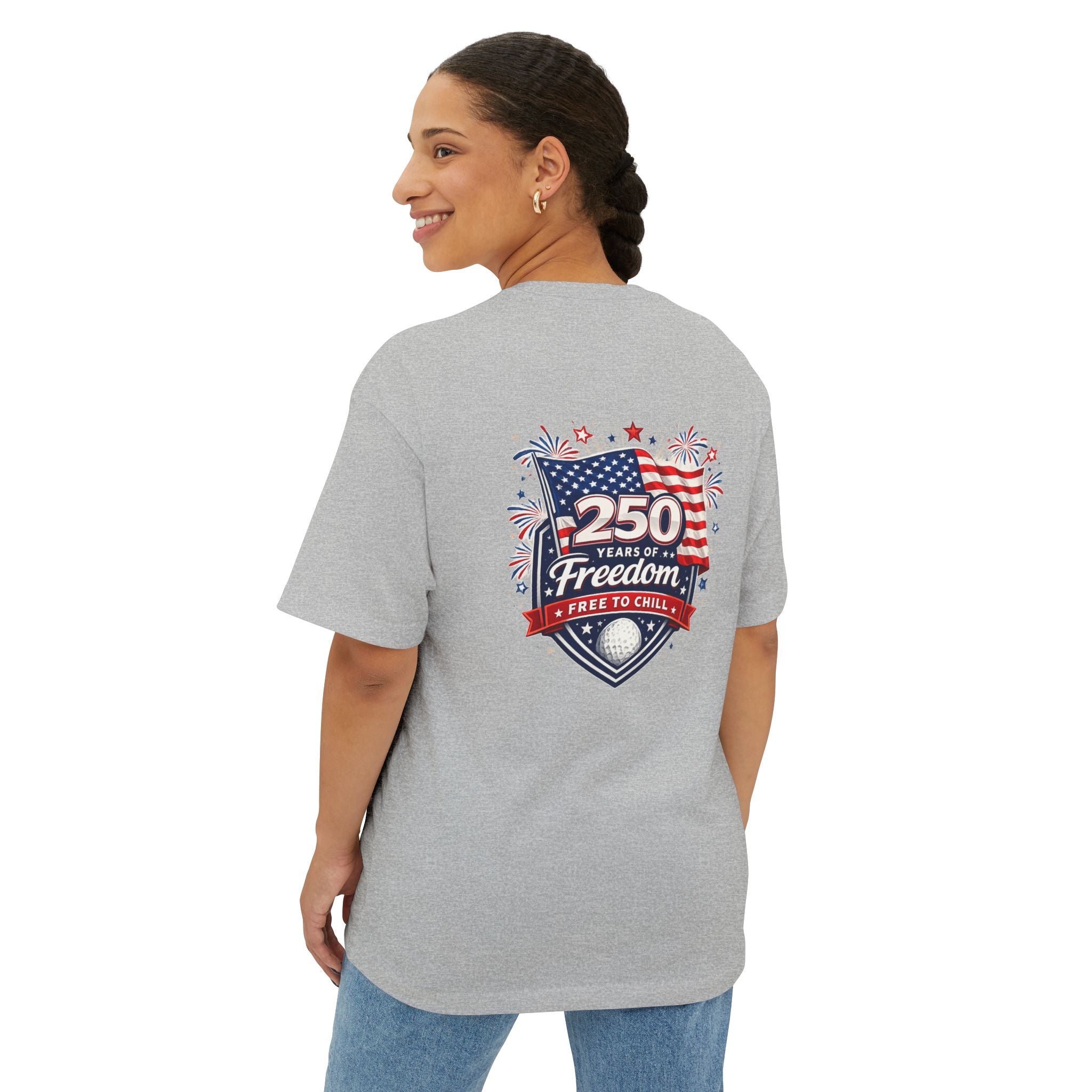250 Years of Freedom T‑Shirt — Patriotic American Flag Tee