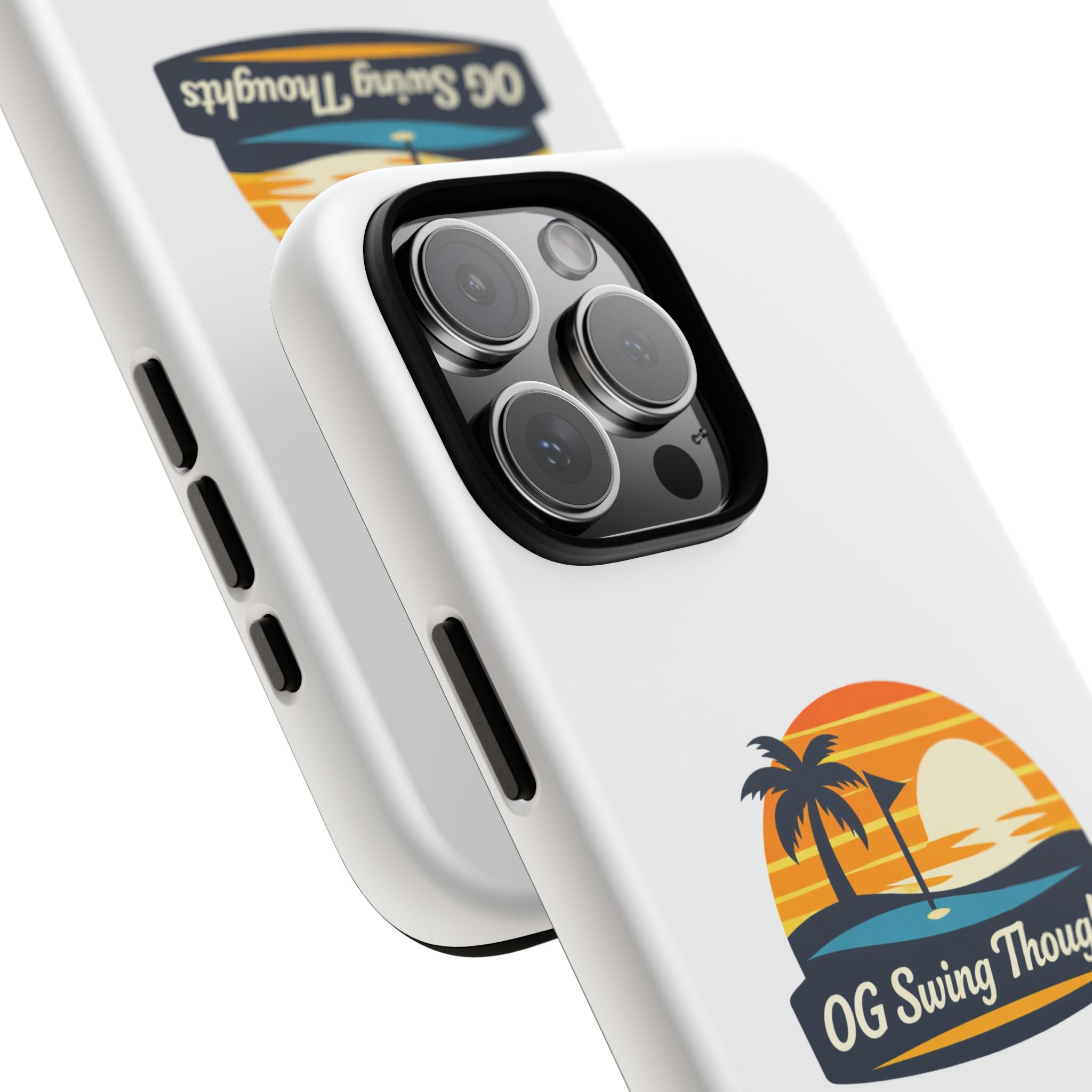 Phone Case - "OG Swing Thoughts" Tropical Sunset Design