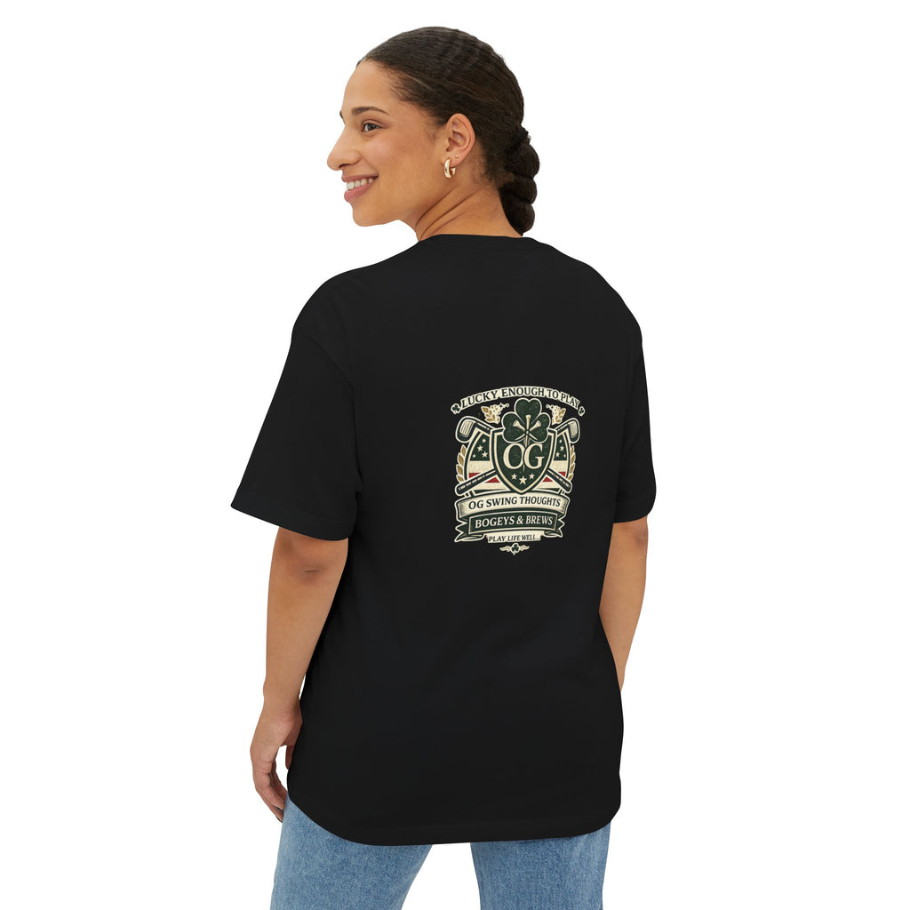 Lucky to Play — “OG Swing Thoughts” Graphic T-Shirt