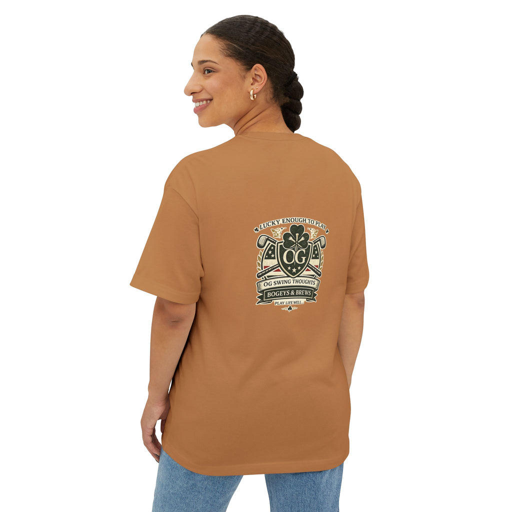 Lucky to Play — “OG Swing Thoughts” Graphic T-Shirt