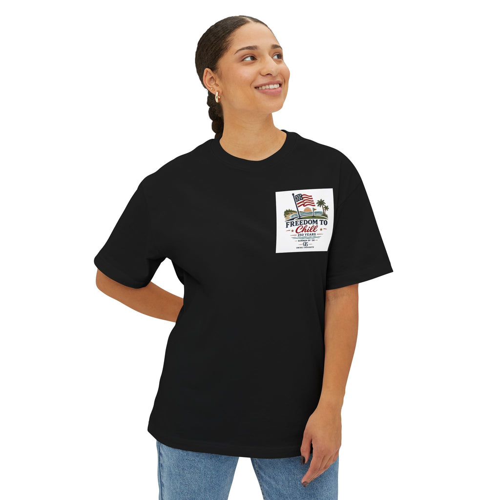 Freedom to Chill Tee — "Live Free Play Easy" T-Shirt
