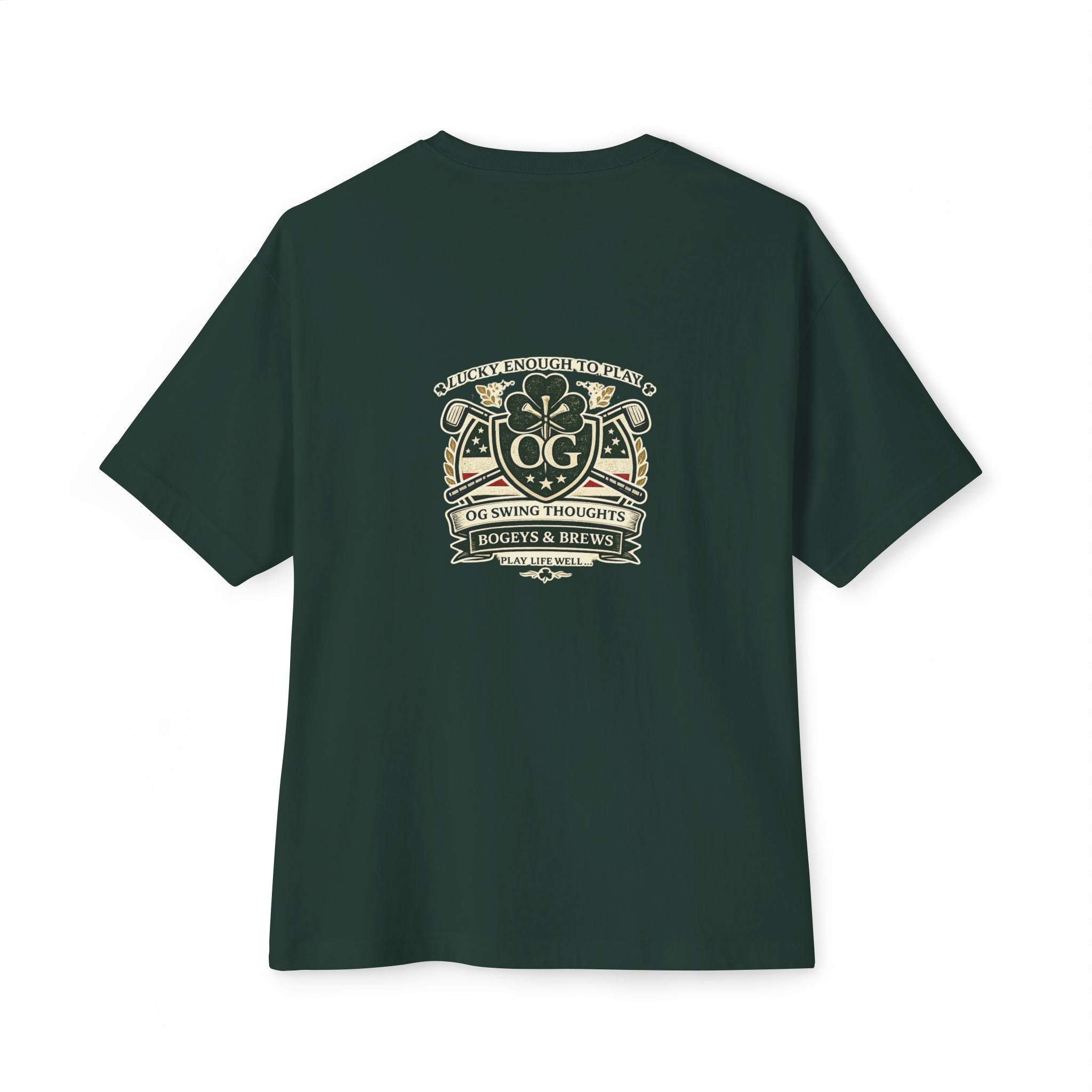 Lucky to Play — “OG Swing Thoughts” Graphic T-Shirt