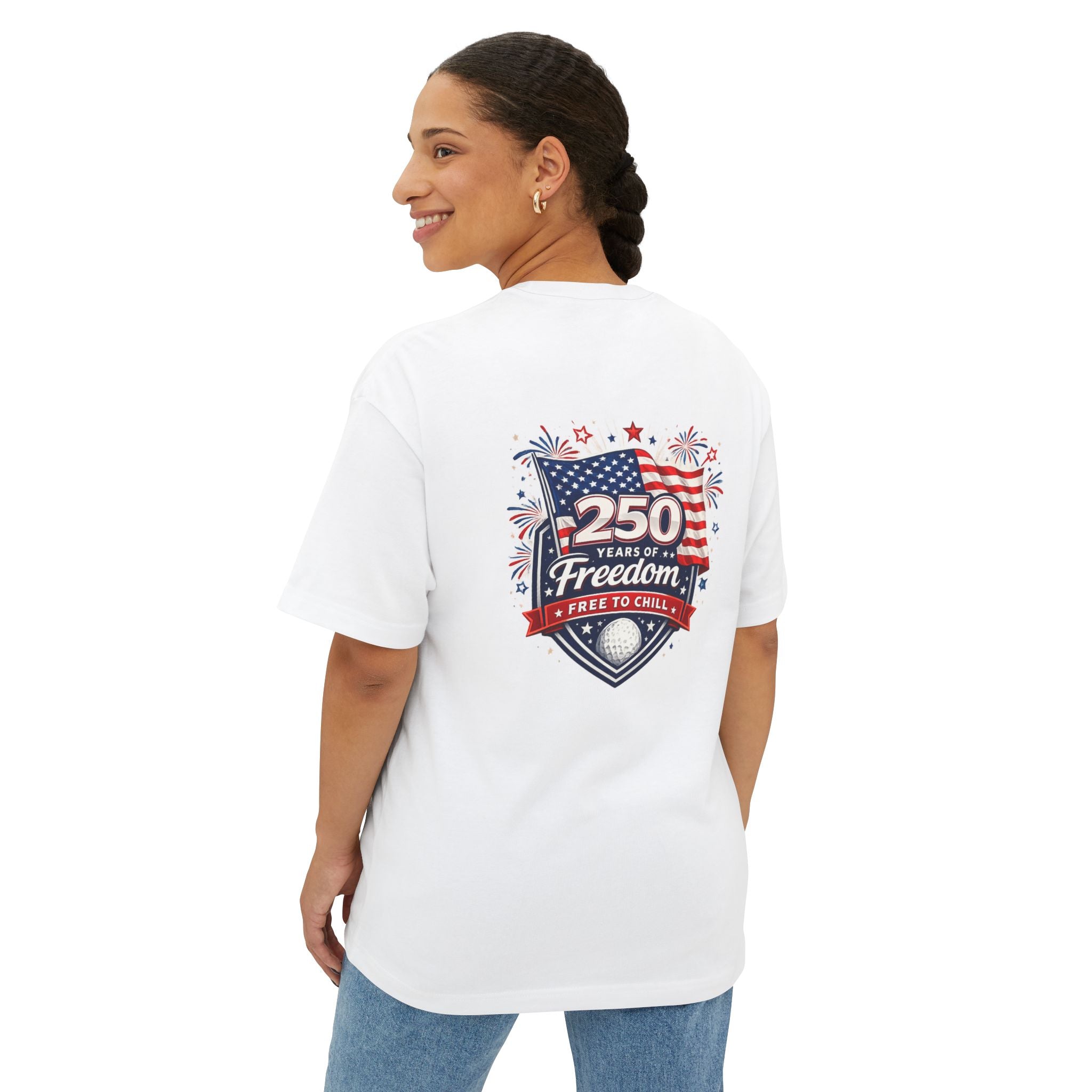 250 Years of Freedom T‑Shirt — Patriotic American Flag Tee