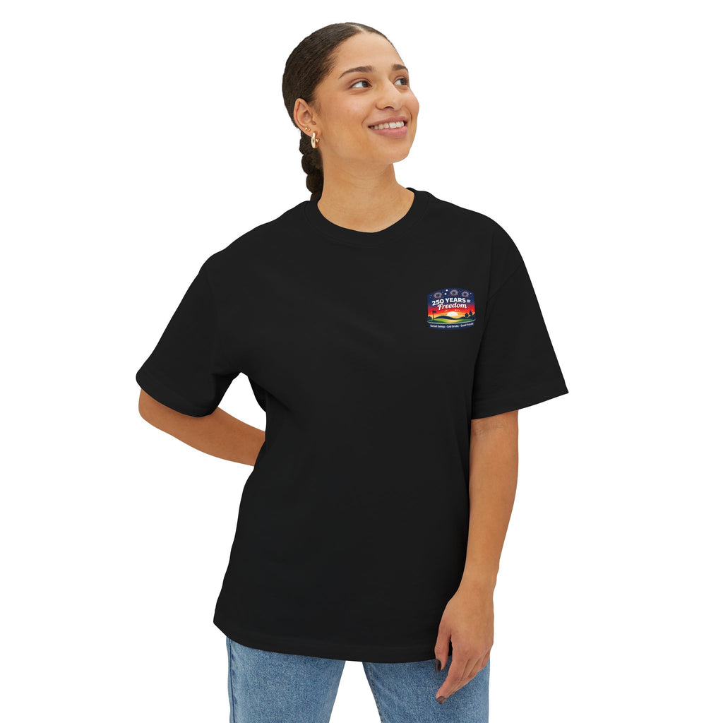 250 Years of Freedom Tee — Anniversary Patriotic T‑Shirt (Play Well • Chill Often)