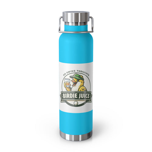 'Birdie Juice' Insulated Flask - 22oz Copper Vacuum Bottle