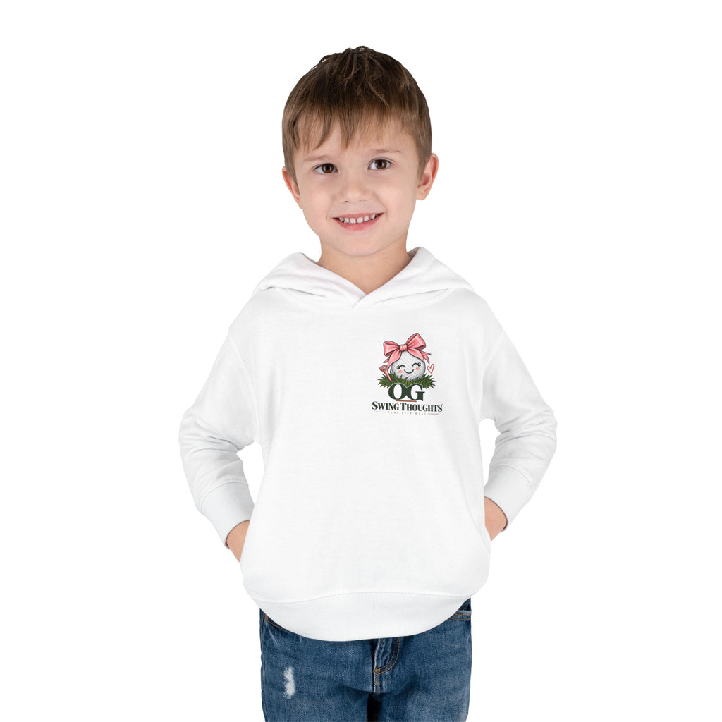 "Future Golf Pro" Toddler Hoodie — OG Swing Thoughts Golf Design (Play Live Well)