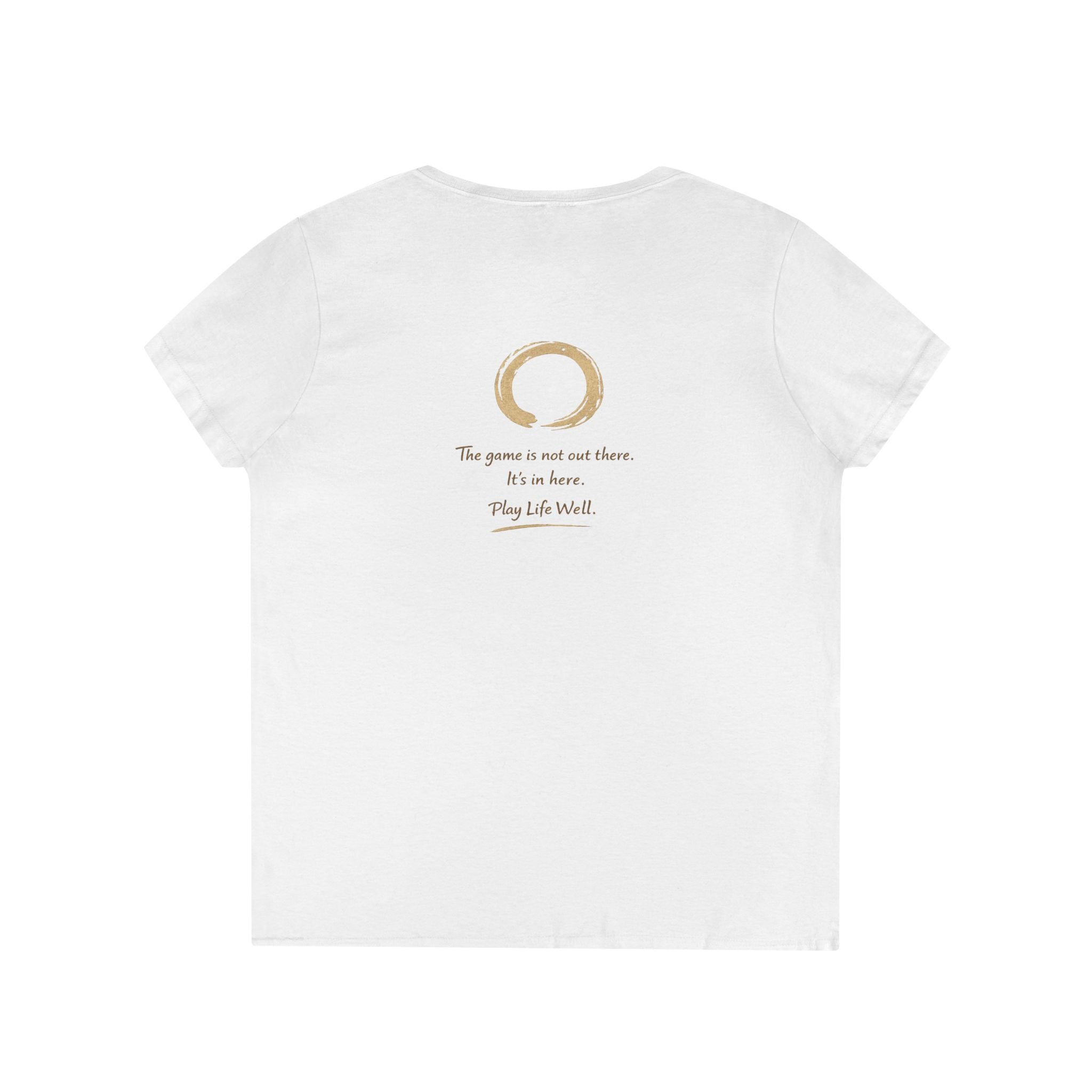 Zen Collection "Serenity" Ladies' V-Neck T-Shirt