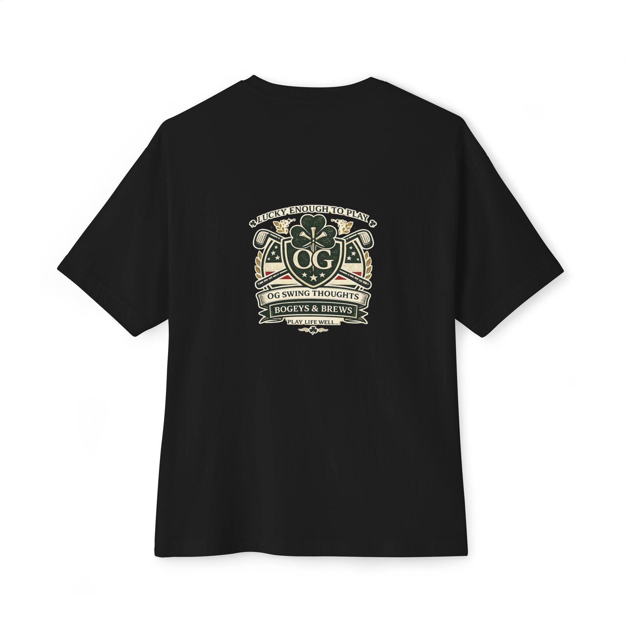 Lucky to Play — “OG Swing Thoughts” Graphic T-Shirt
