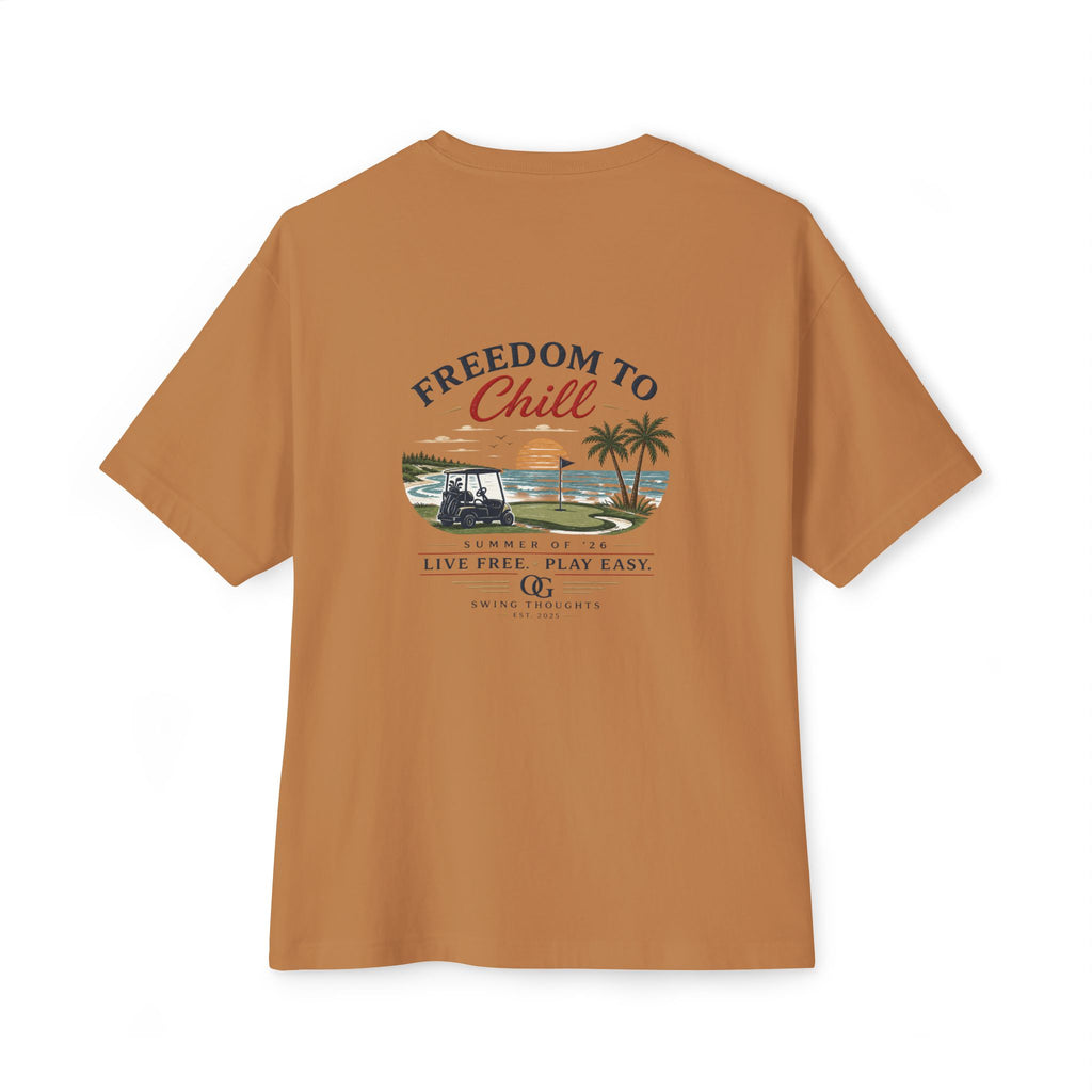 Freedom to Chill Tee — "Live Free Play Easy" T-Shirt