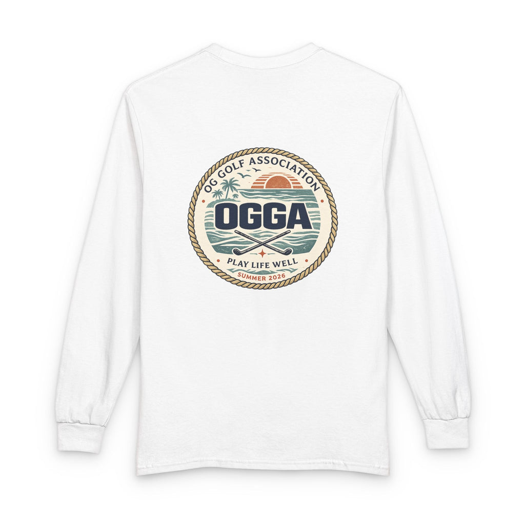 OGGA Vintage Golf Long Sleeve Tee — Play Life Well