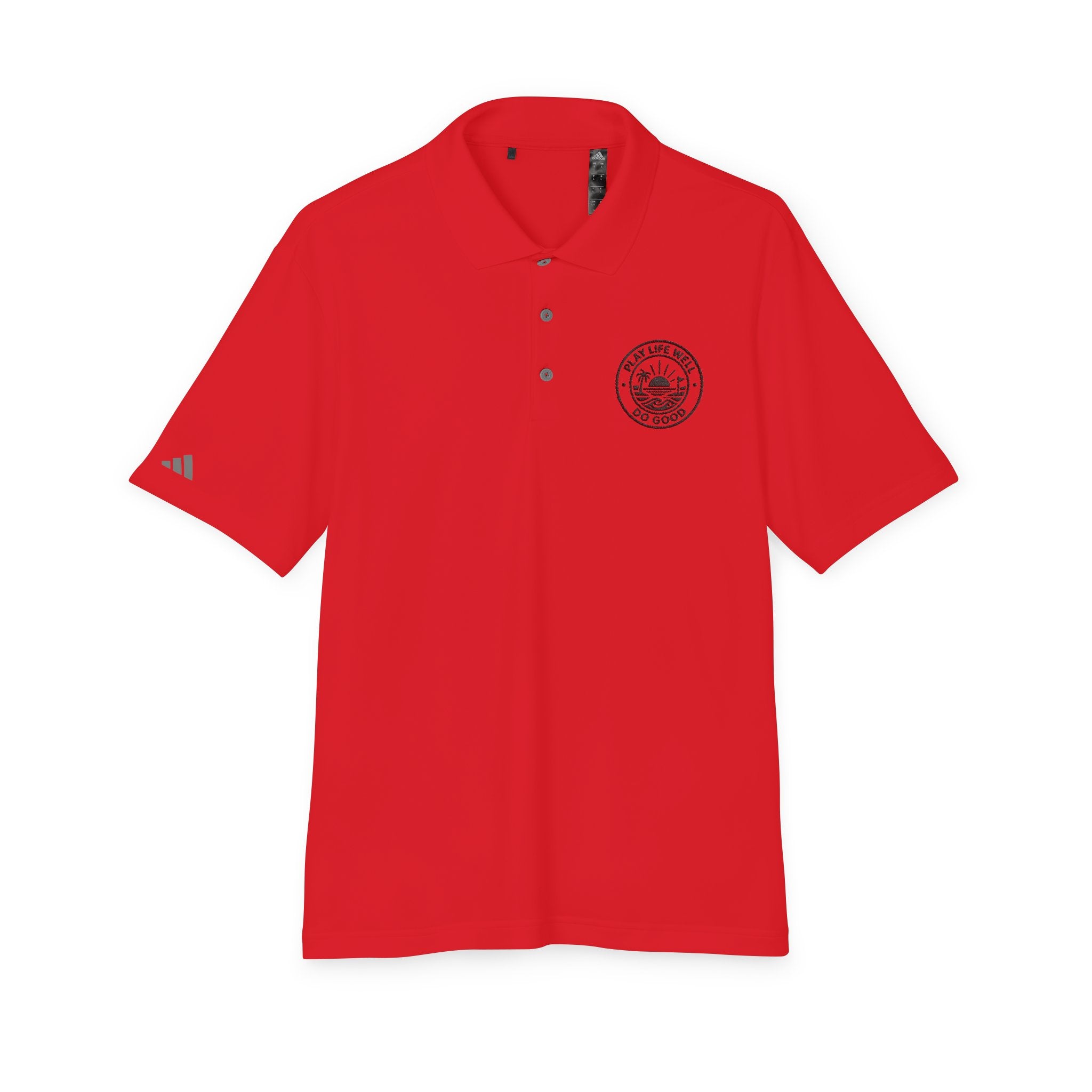 Play Life Well. Do Good -adidas Performance Polo