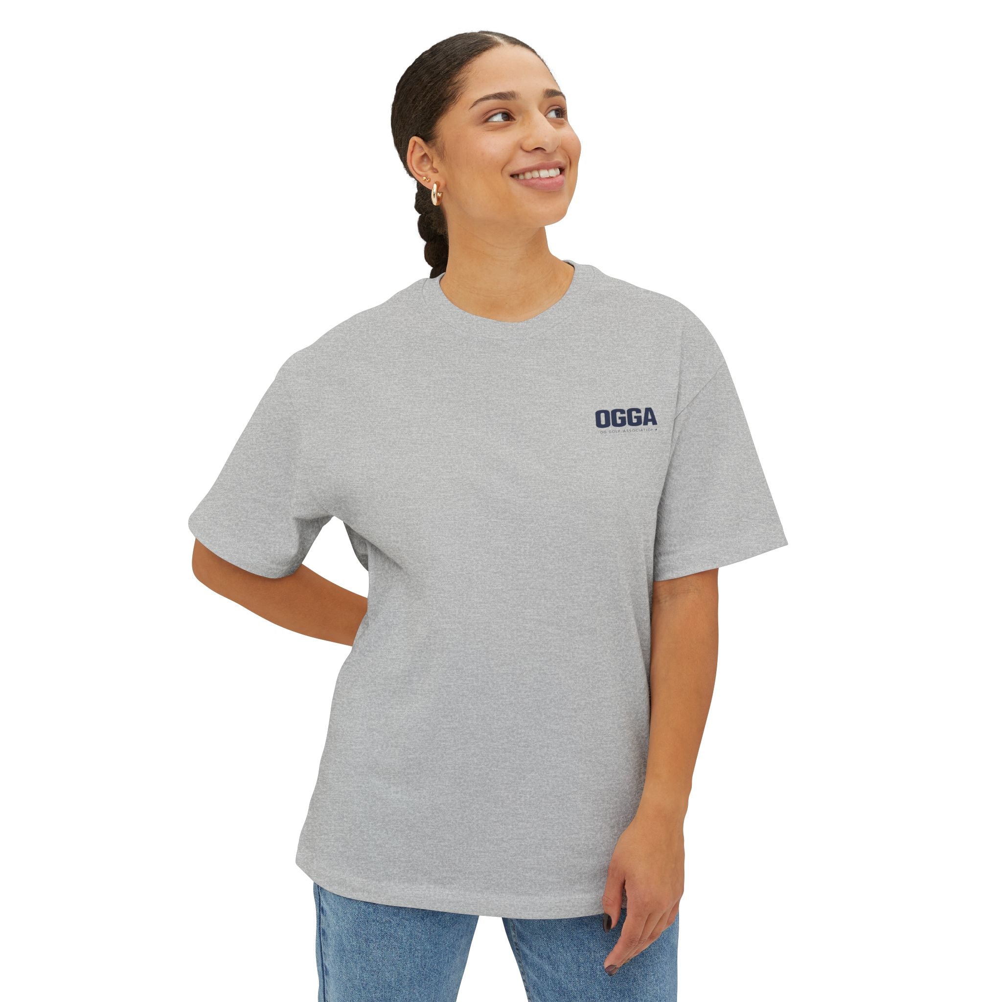 OGGA Vintage Golf Association Tee — Retro Logo Oversized Boxy T-Shirt