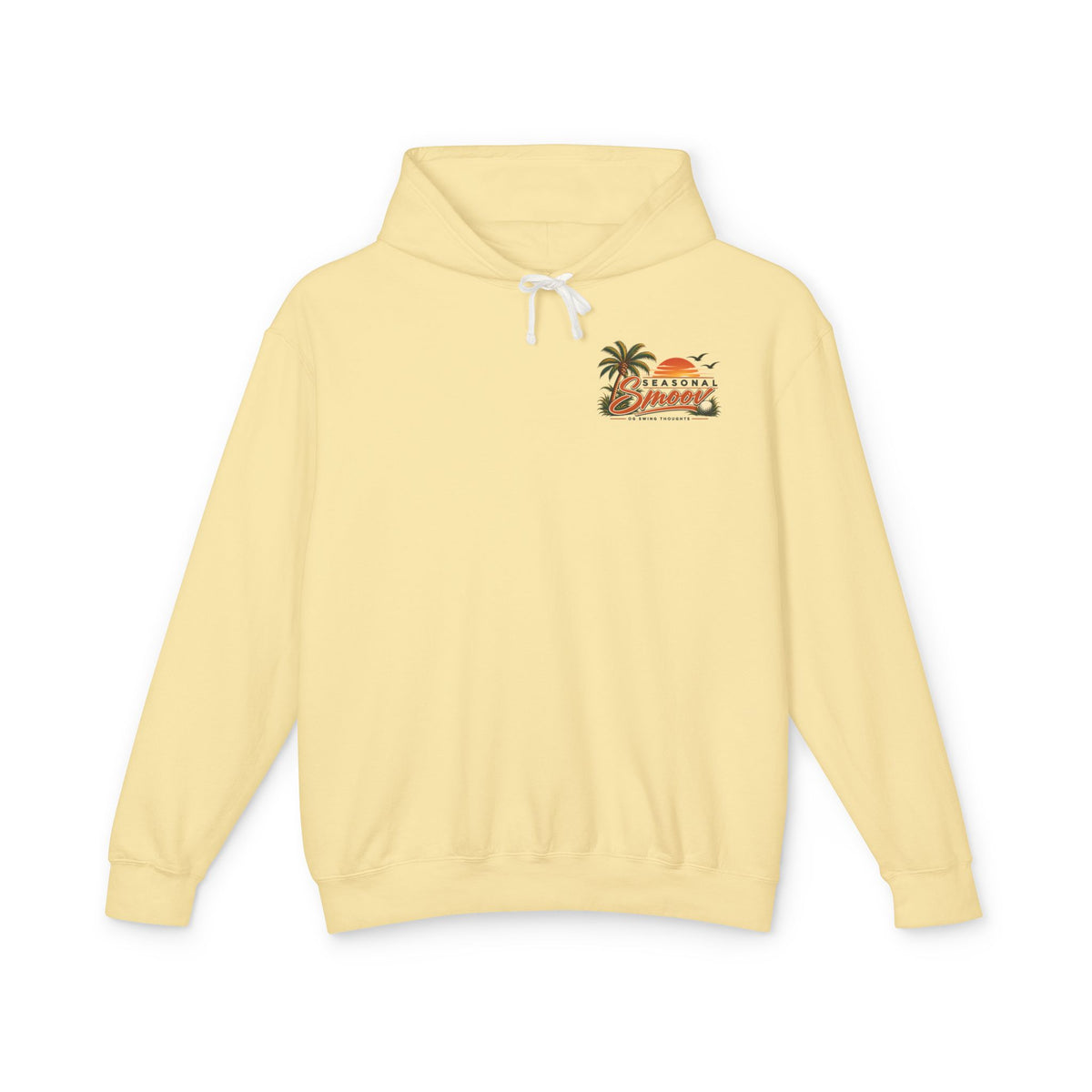 Smoov Season Hoodie – Beach Sunset Palm Graphic Hoodie
