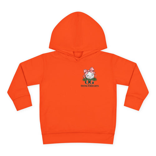 "Future Golf Pro" Toddler Hoodie — OG Swing Thoughts Golf Design (Play Live Well)