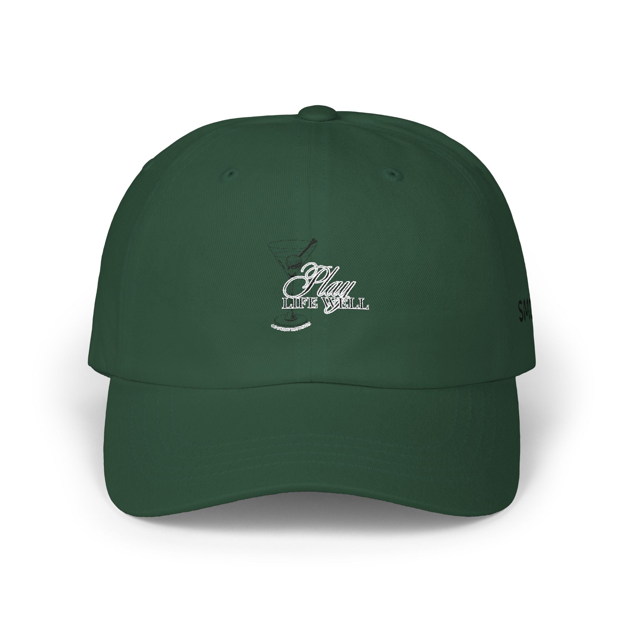 Play Life Well — Classic Embroidered Baseball Hat