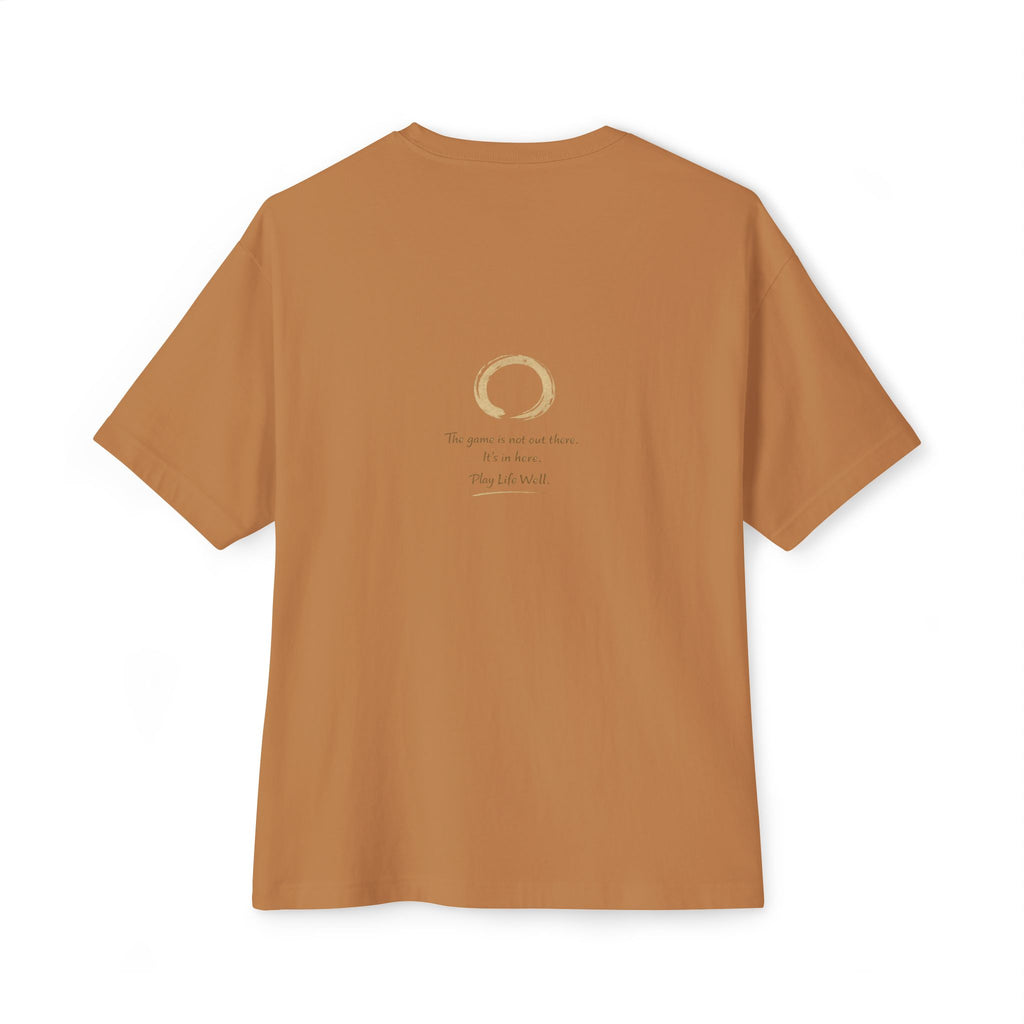 Zen Collection "Serenity" Tee - "The game is not out there, it's in here..."