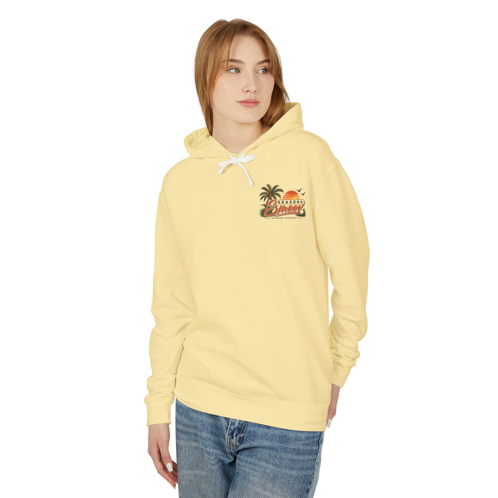 Smoov Season Hoodie – Beach Sunset Palm Graphic Hoodie