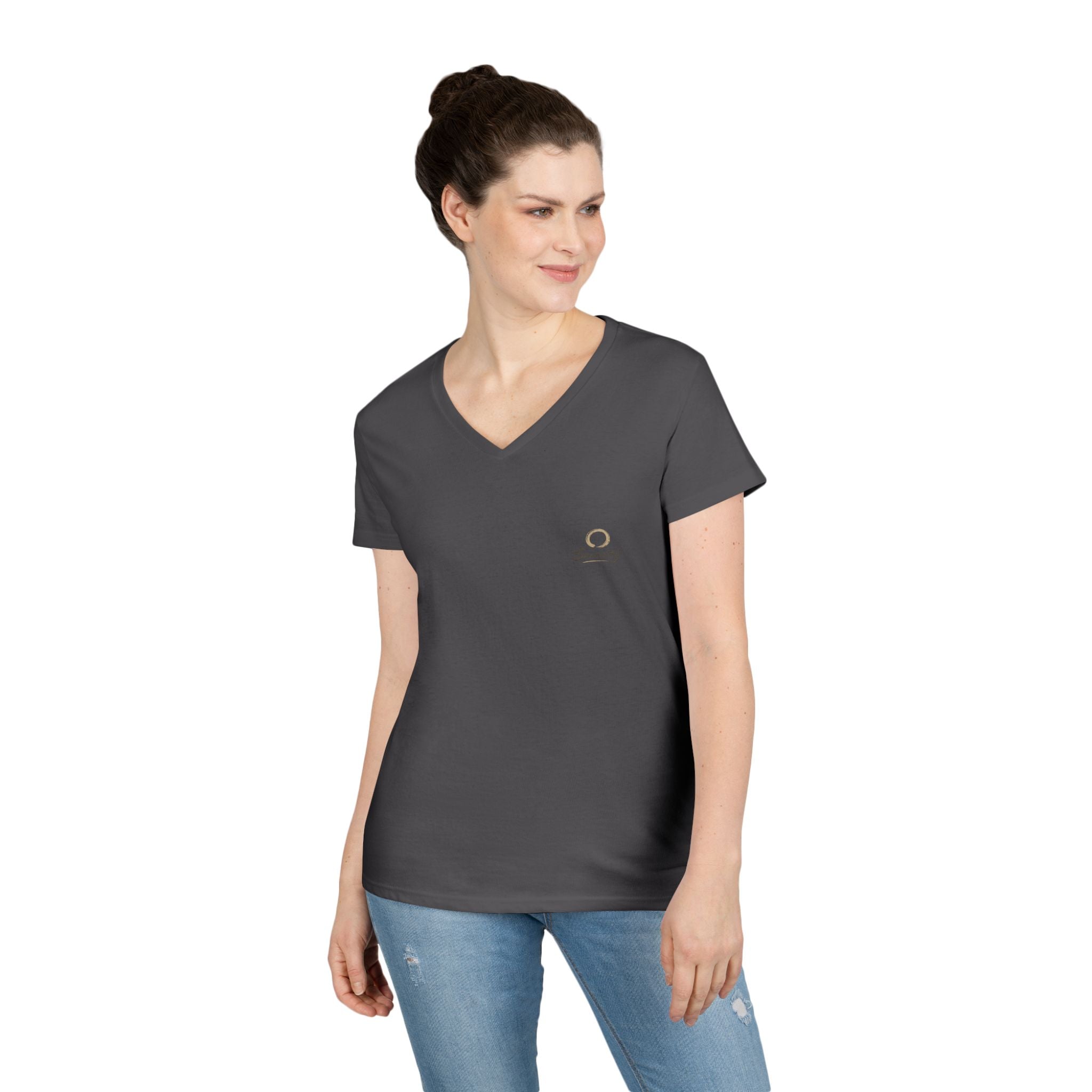 Zen Collection "Serenity" Ladies' V-Neck T-Shirt