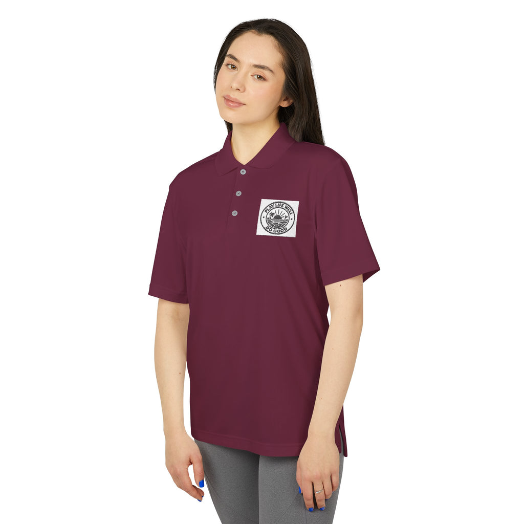Play Life Well. Do Good -adidas Performance Polo