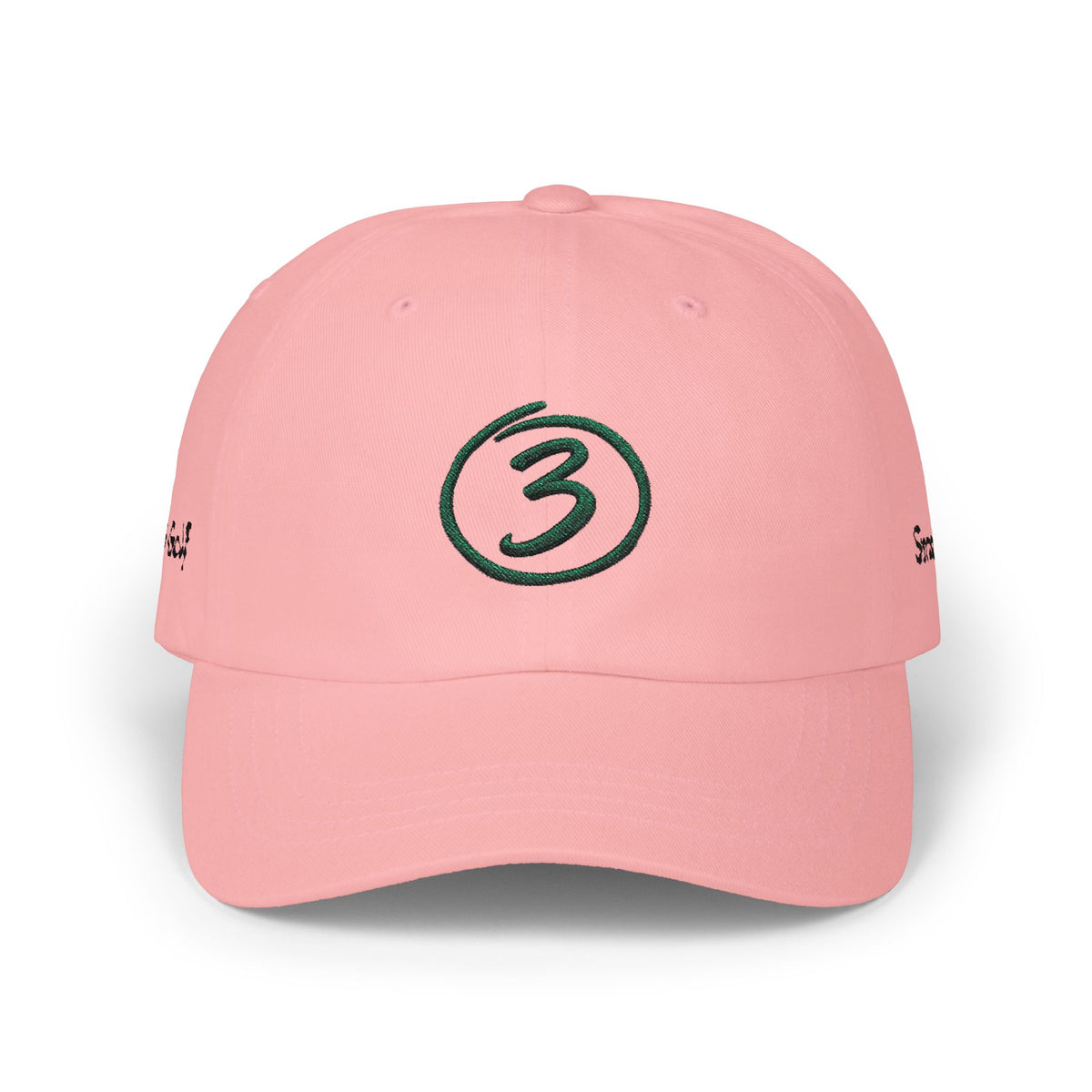 Put Me Down for 3 Dad Cap – Minimalist Embroidered Baseball Hat