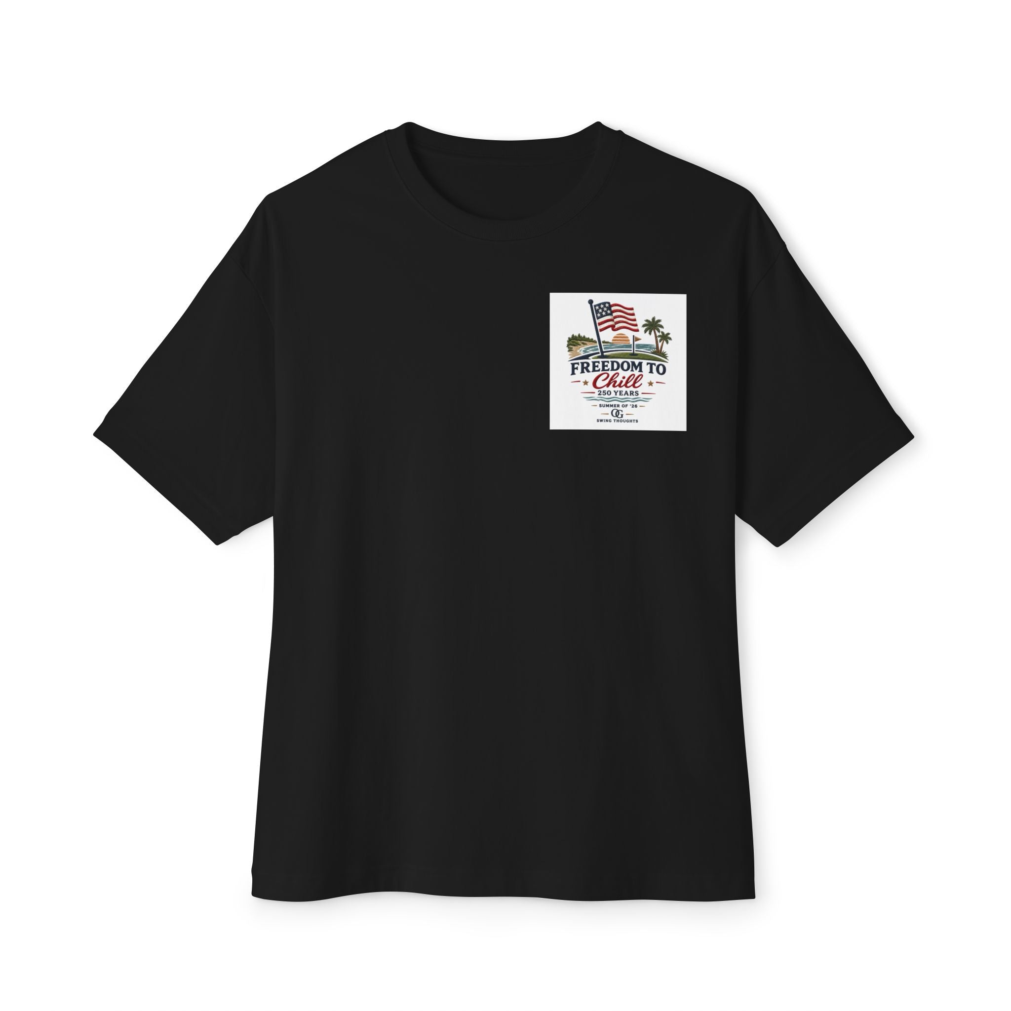 Freedom to Chill Tee — "Live Free Play Easy" T-Shirt