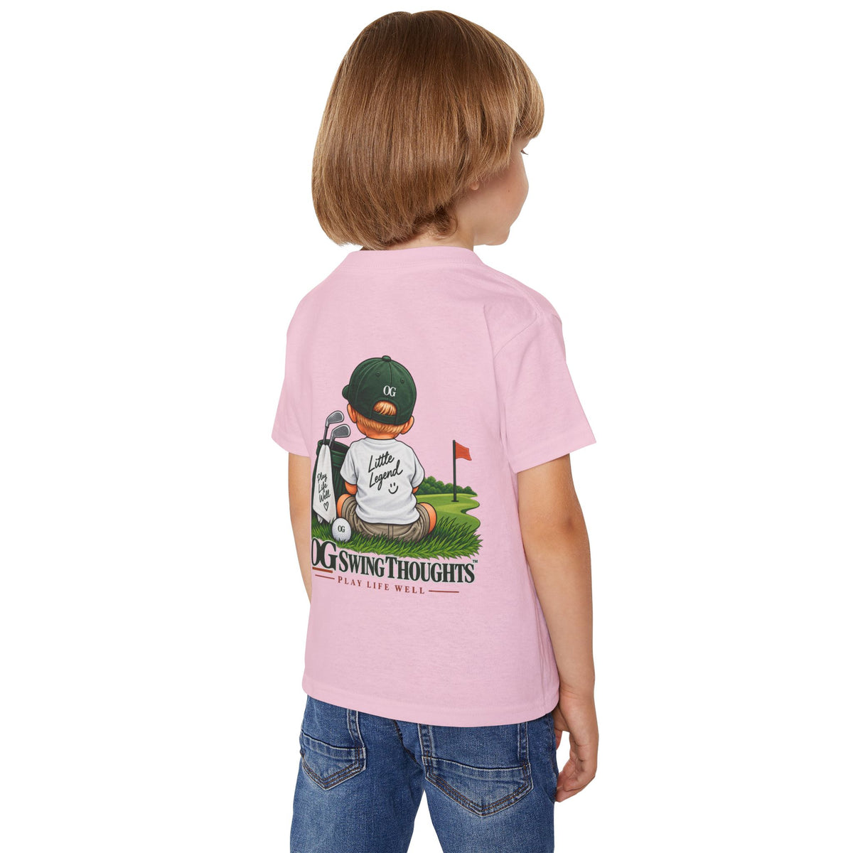 OG Swing Thoughts "Future Legend" Toddler Tee (Play Life Well)