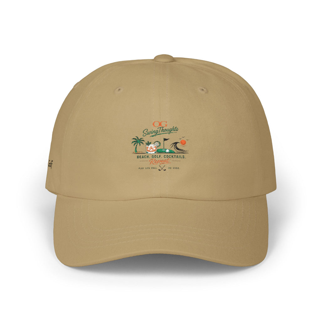 Recipe Series - Beach Golf Repeat Dad Cap
