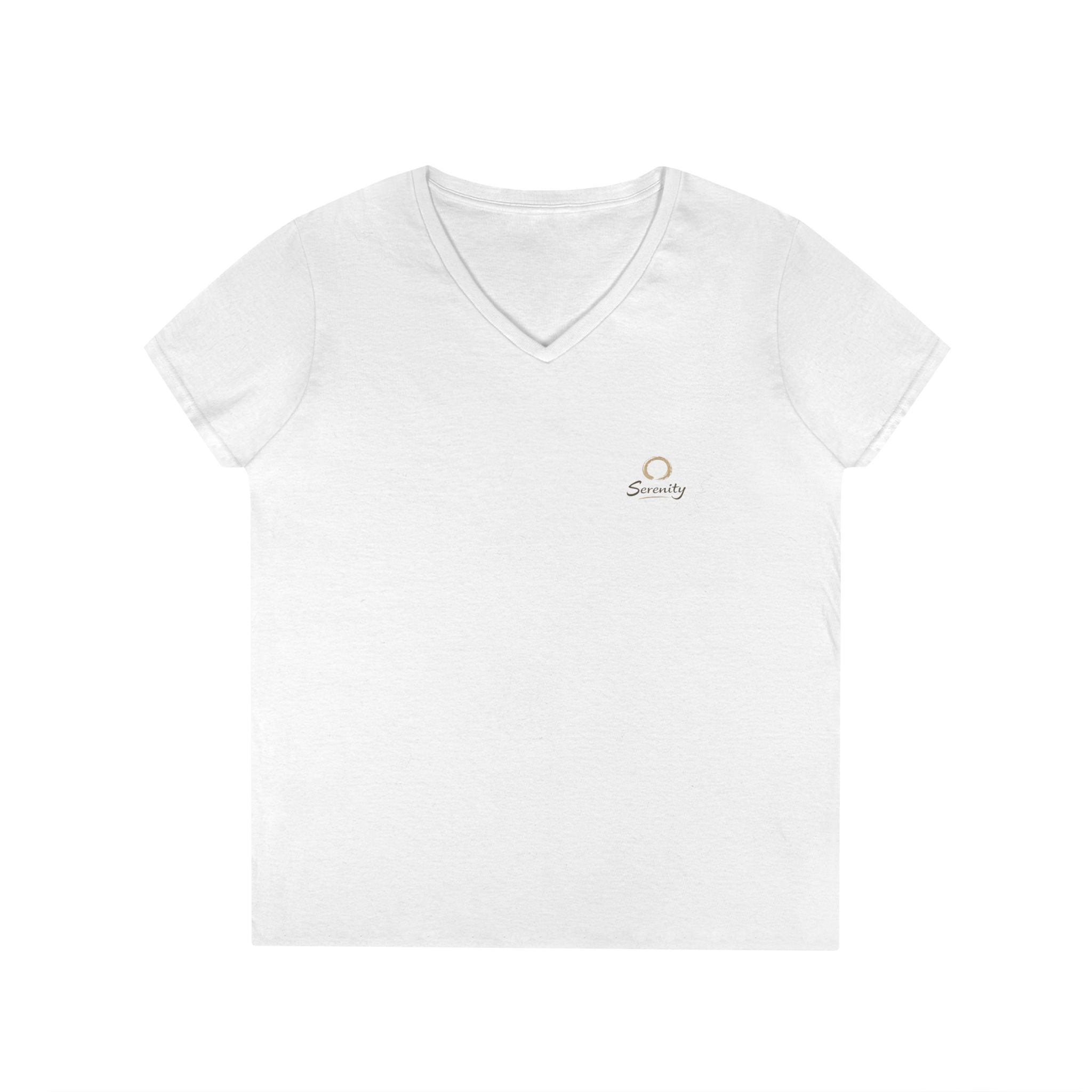 Zen Collection "Serenity" Ladies' V-Neck T-Shirt