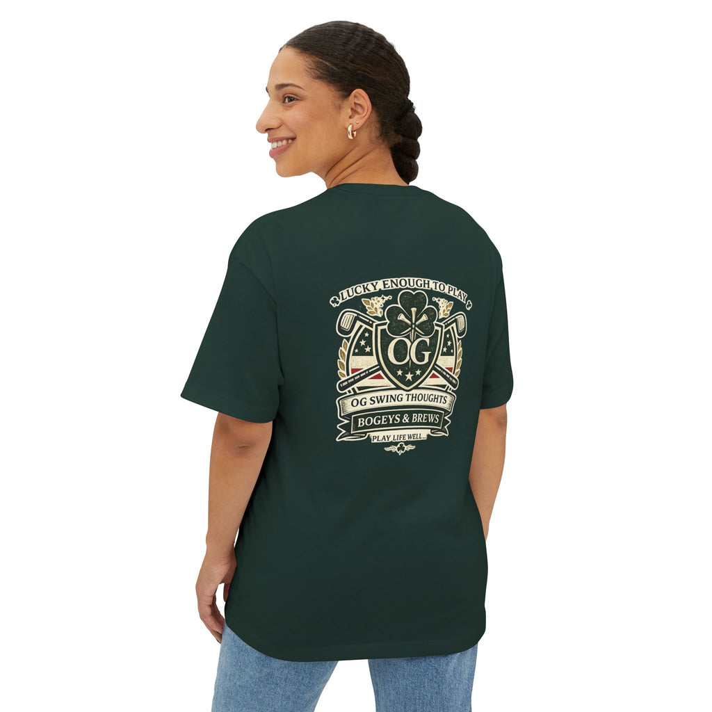 Lucky to Play — “OG Swing Thoughts” Graphic T-Shirt