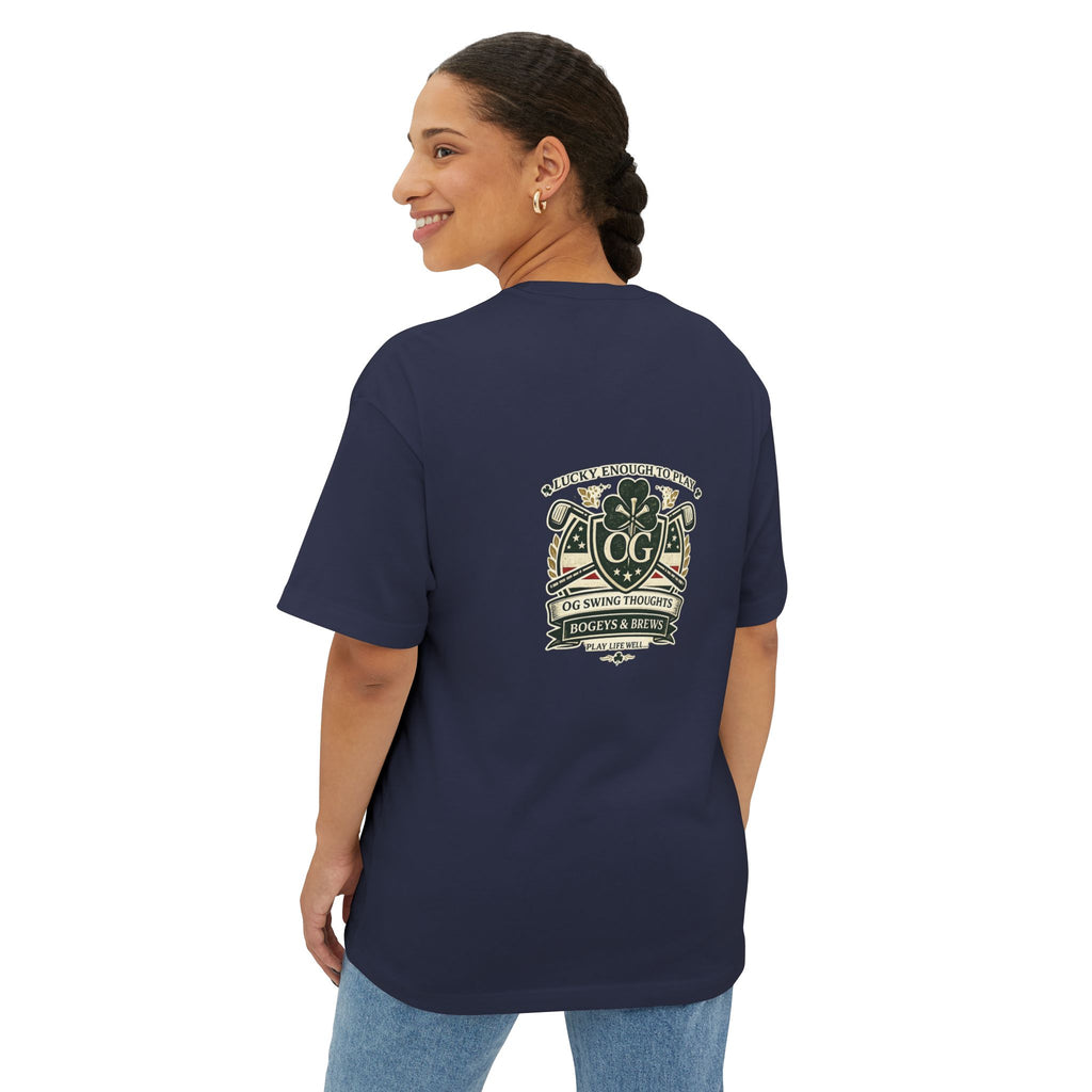 Lucky to Play — “OG Swing Thoughts” Graphic T-Shirt