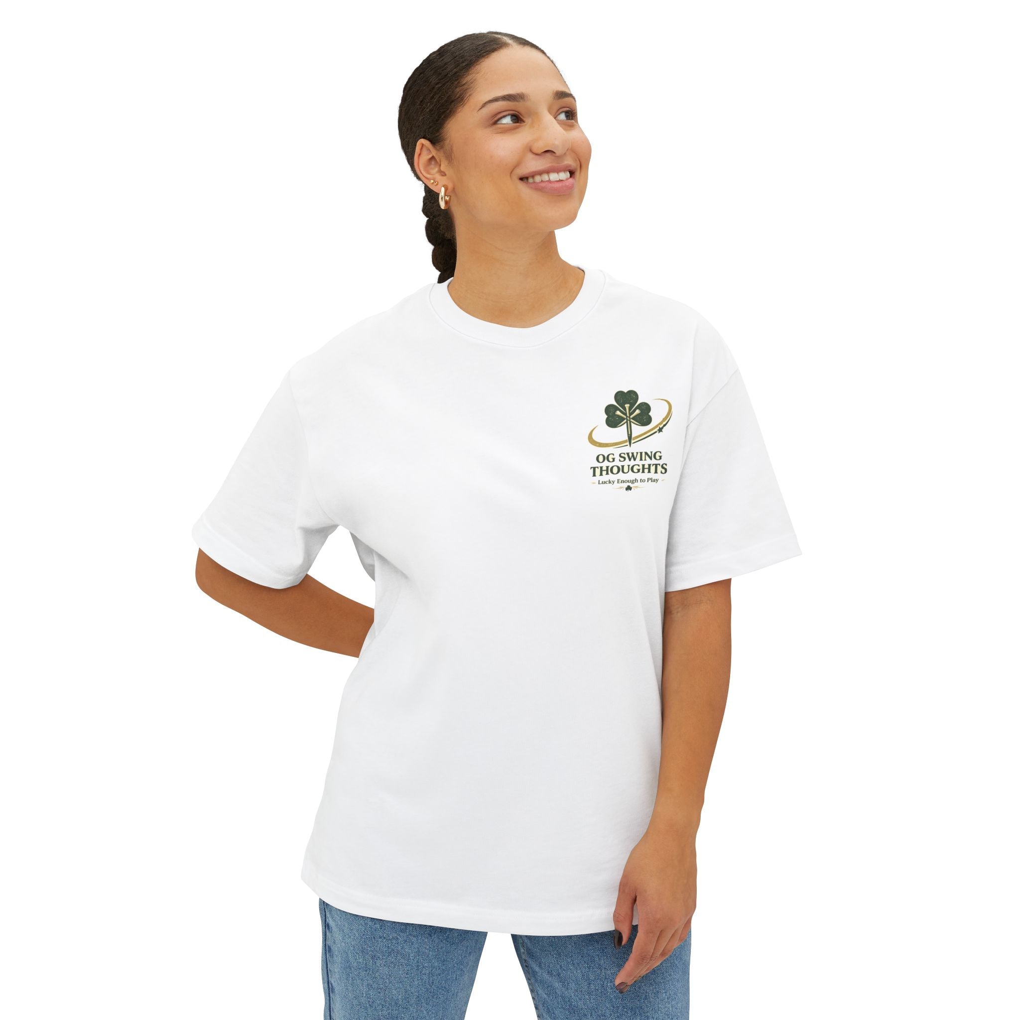 Lucky to Play — “OG Swing Thoughts” Graphic T-Shirt