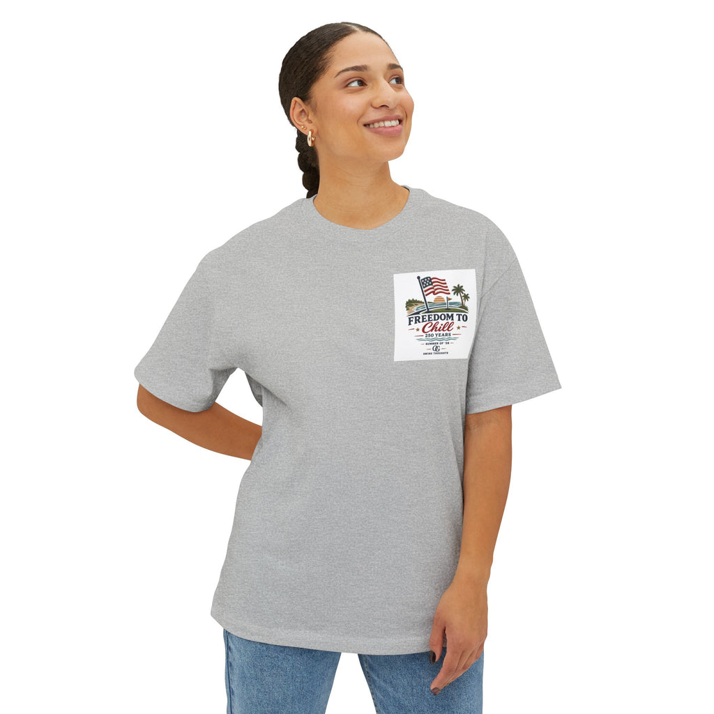 Freedom to Chill Tee — "Live Free Play Easy" T-Shirt