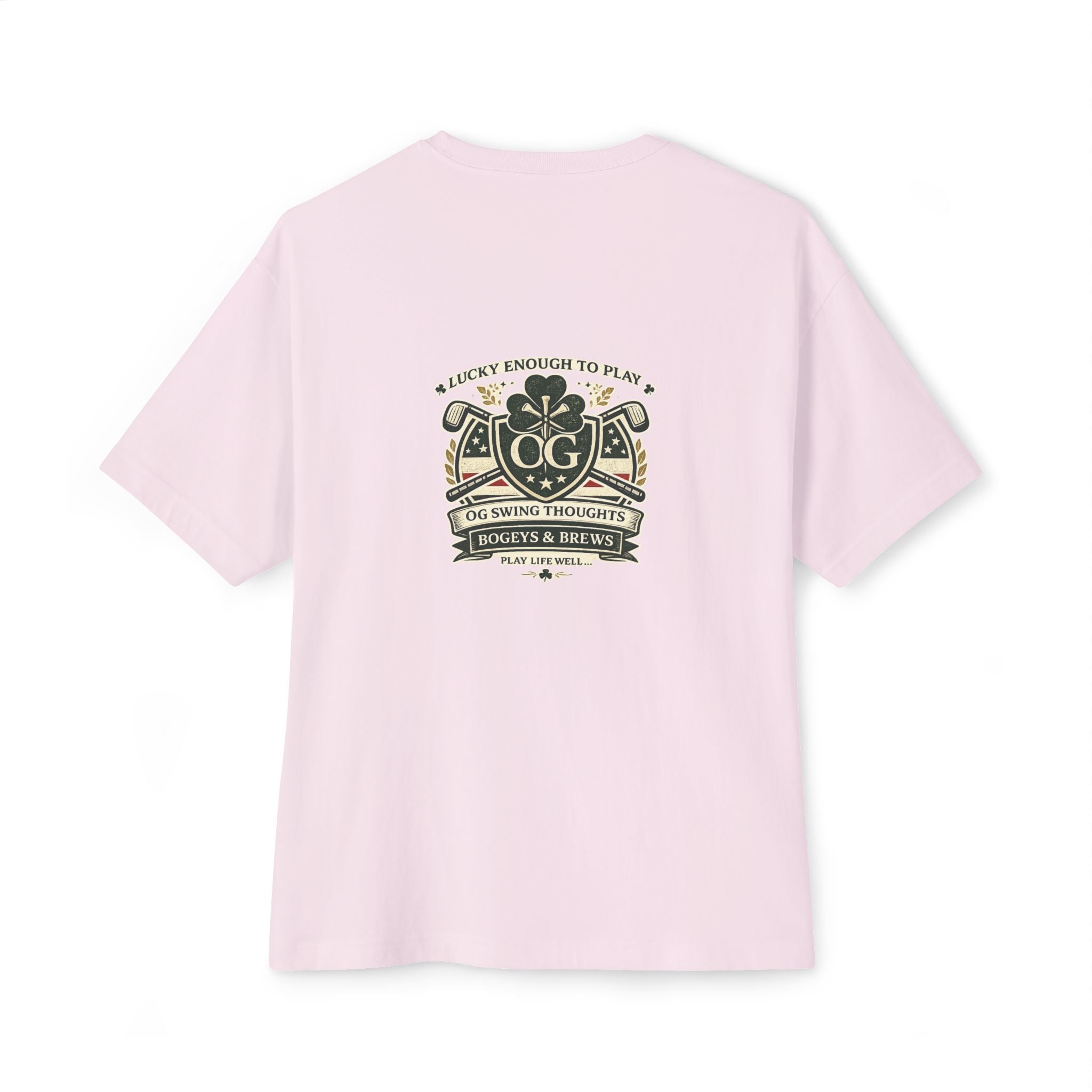Lucky to Play — “OG Swing Thoughts” Graphic T-Shirt