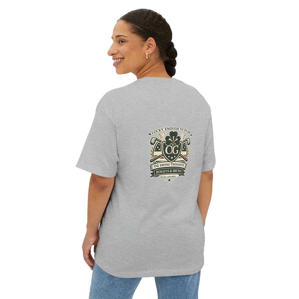 Lucky to Play — “OG Swing Thoughts” Graphic T-Shirt