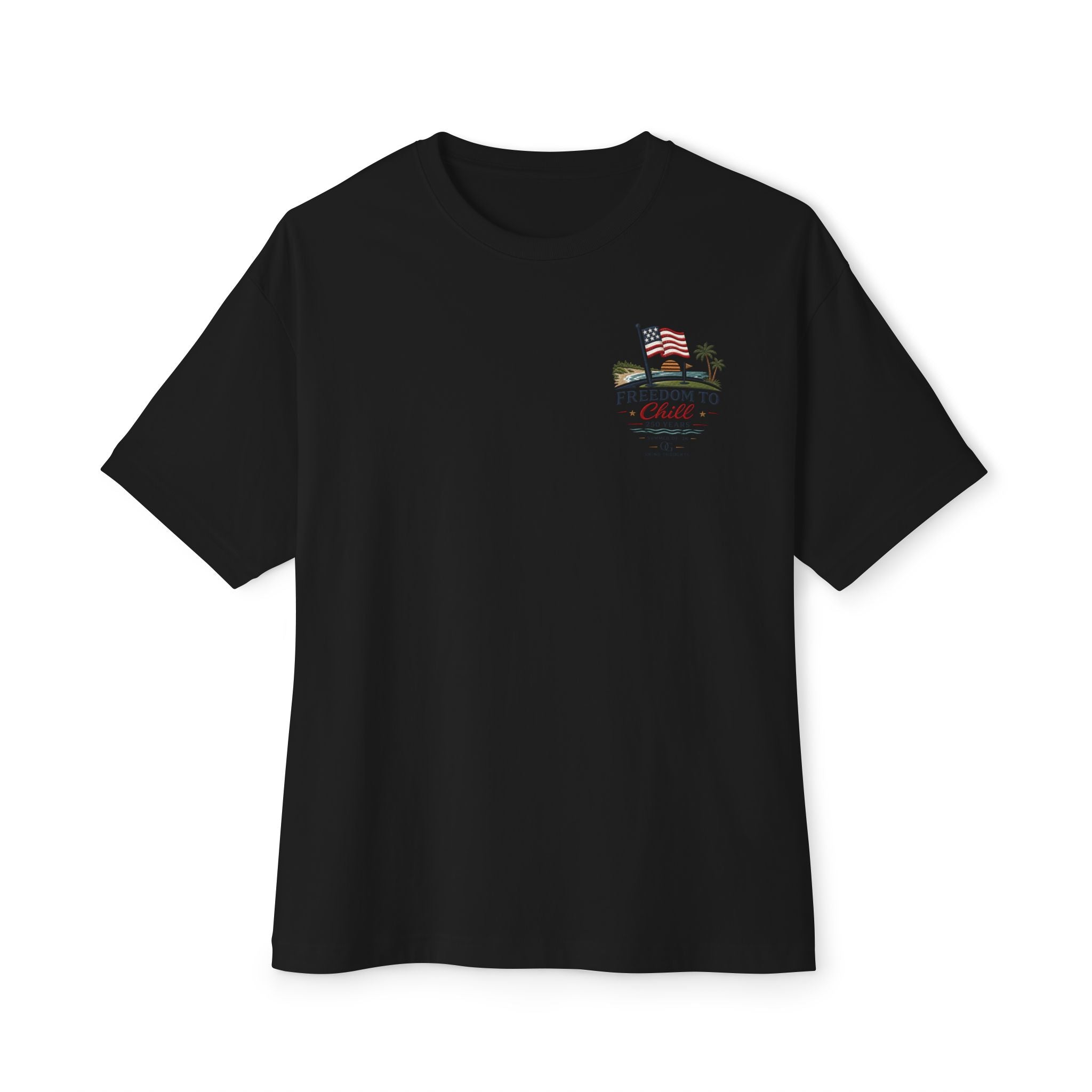 Freedom to Chill Tee — "Live Free Play Easy" T-Shirt