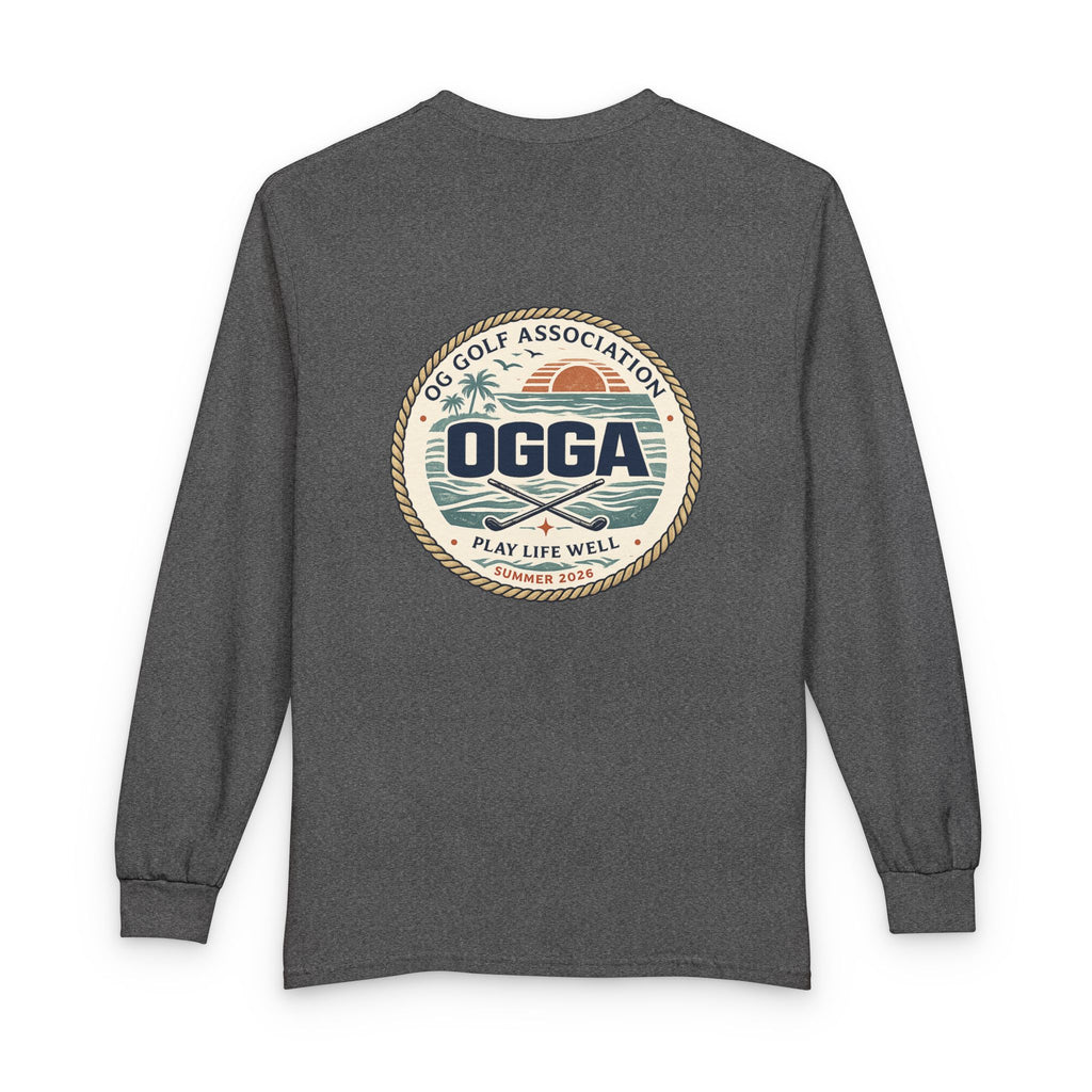 OGGA Vintage Golf Long Sleeve Tee — Play Life Well