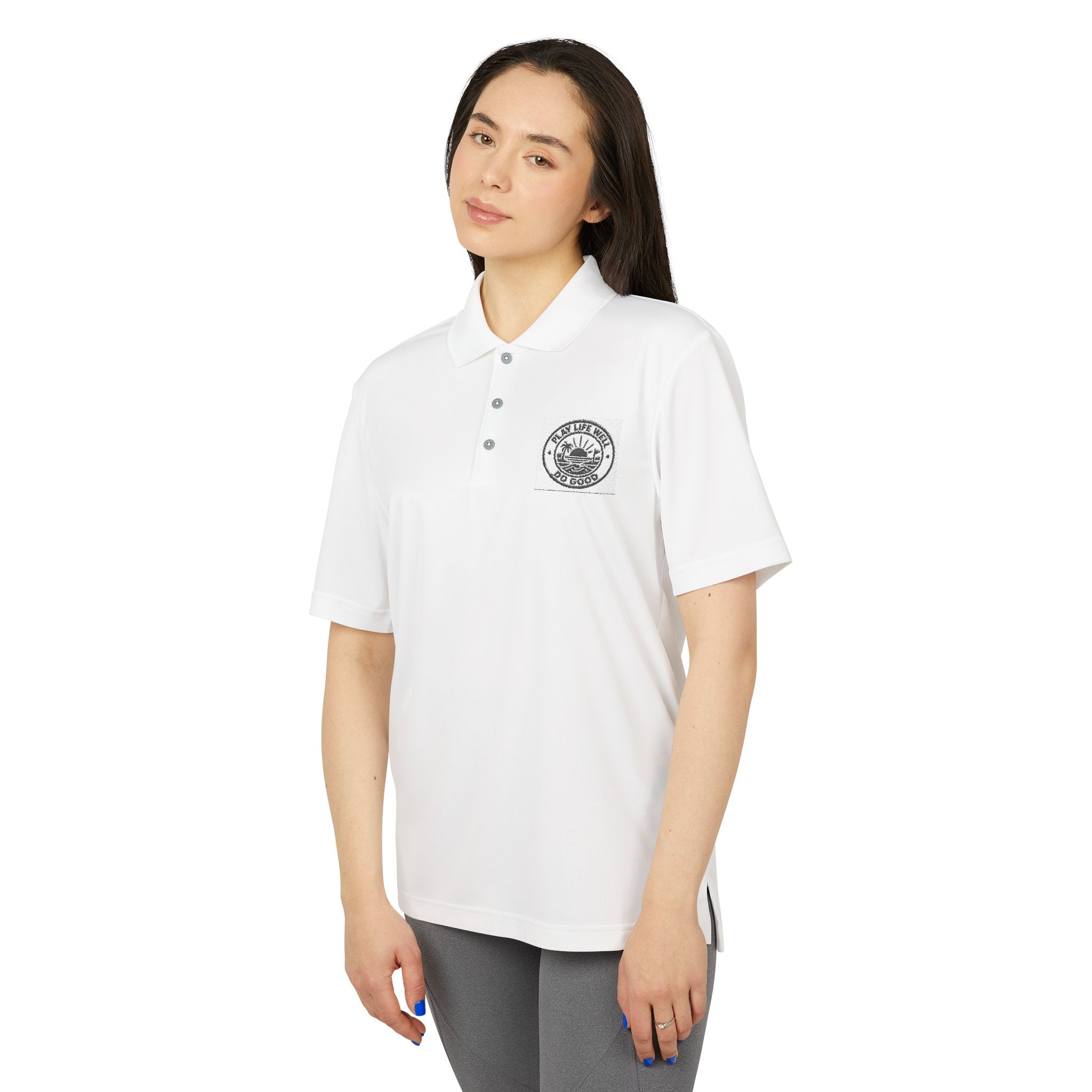 Play Life Well. Do Good -adidas Performance Polo