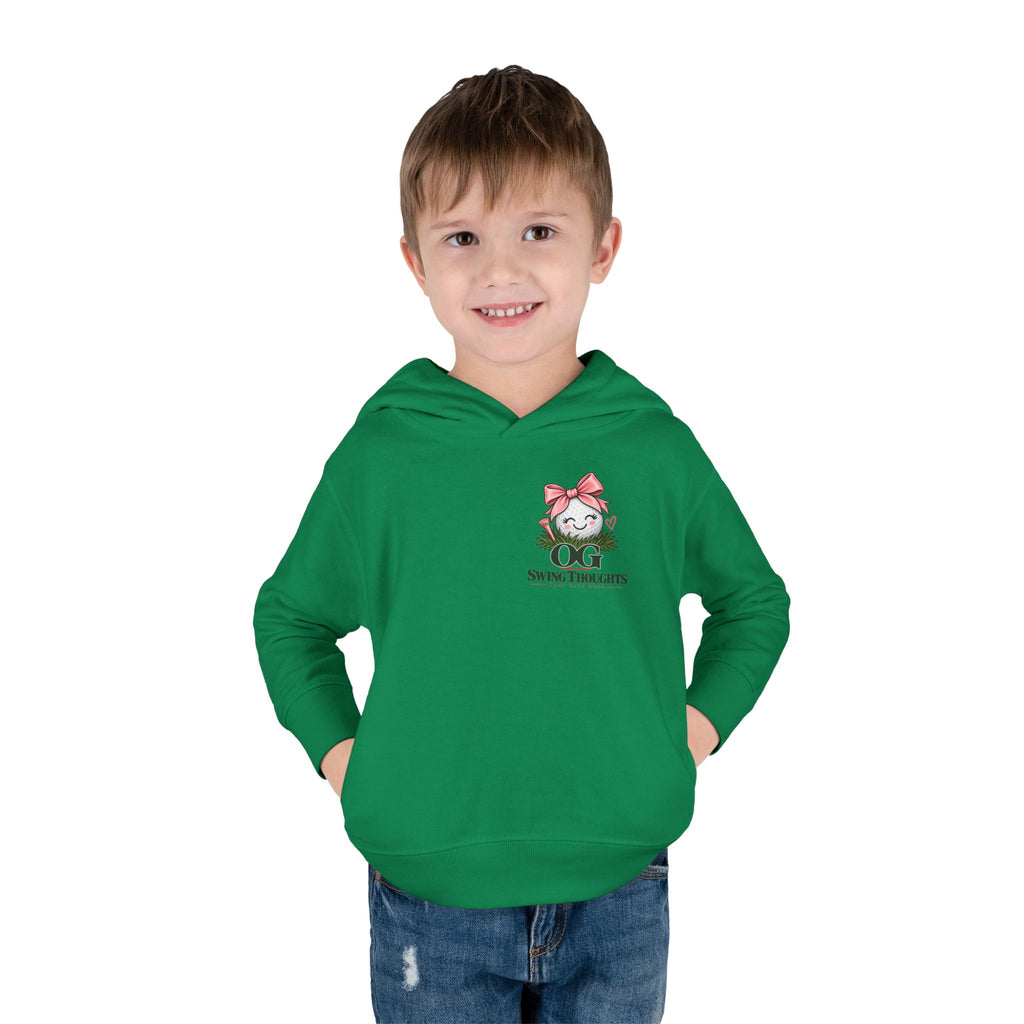 "Future Golf Pro" Toddler Hoodie — OG Swing Thoughts Golf Design (Play Live Well)