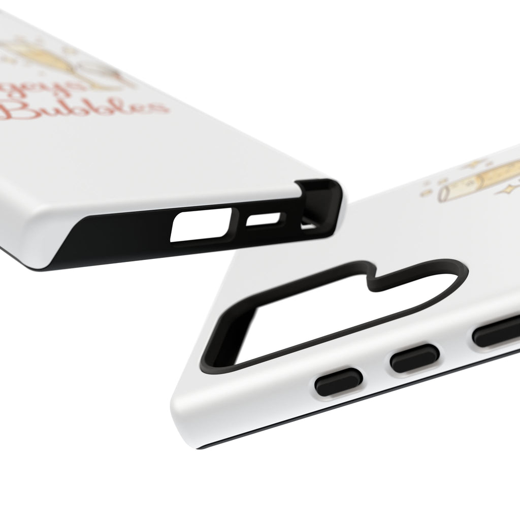 Phone Case — "Bogeys & Bubbles" Champagne Golf Design