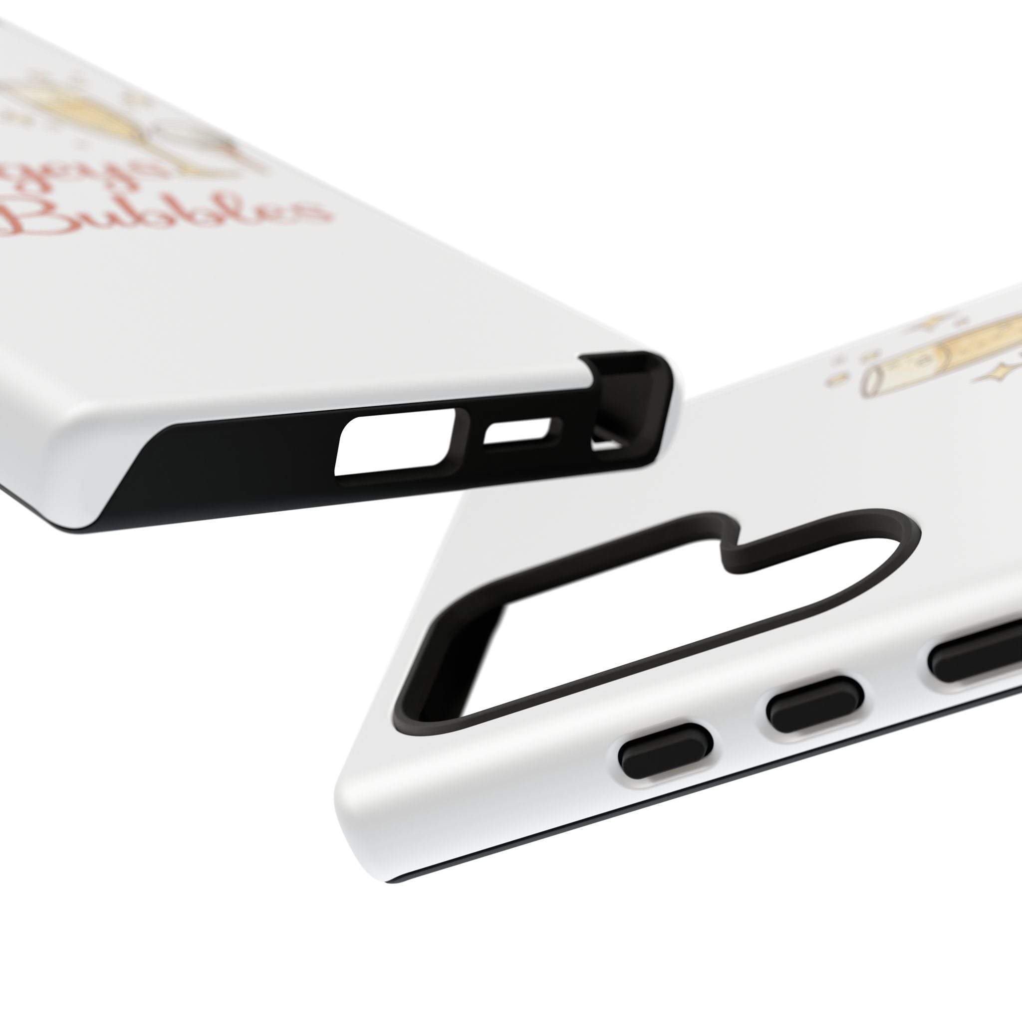 Phone Case — "Bogeys & Bubbles" Champagne Golf Design