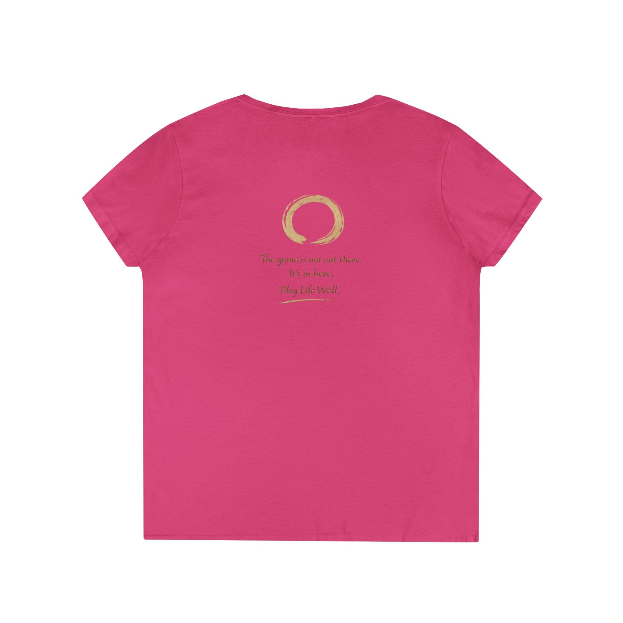 Zen Collection "Serenity" Ladies' V-Neck T-Shirt