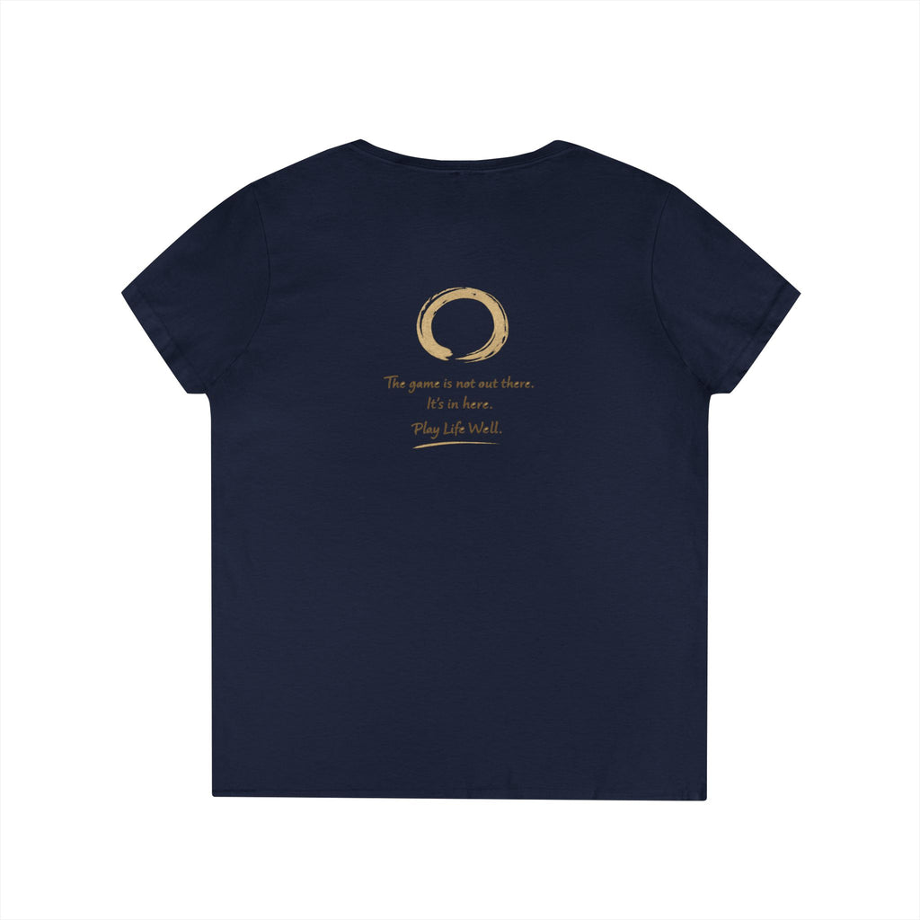 Zen Collection "Serenity" Ladies' V-Neck T-Shirt
