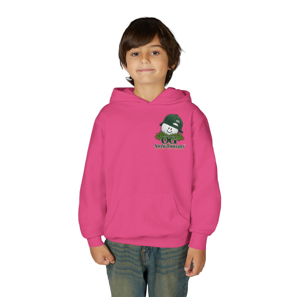 "Little Legend" Youth Golf Hoodie — "OG Swing Thoughts" Kids Golf Pullover