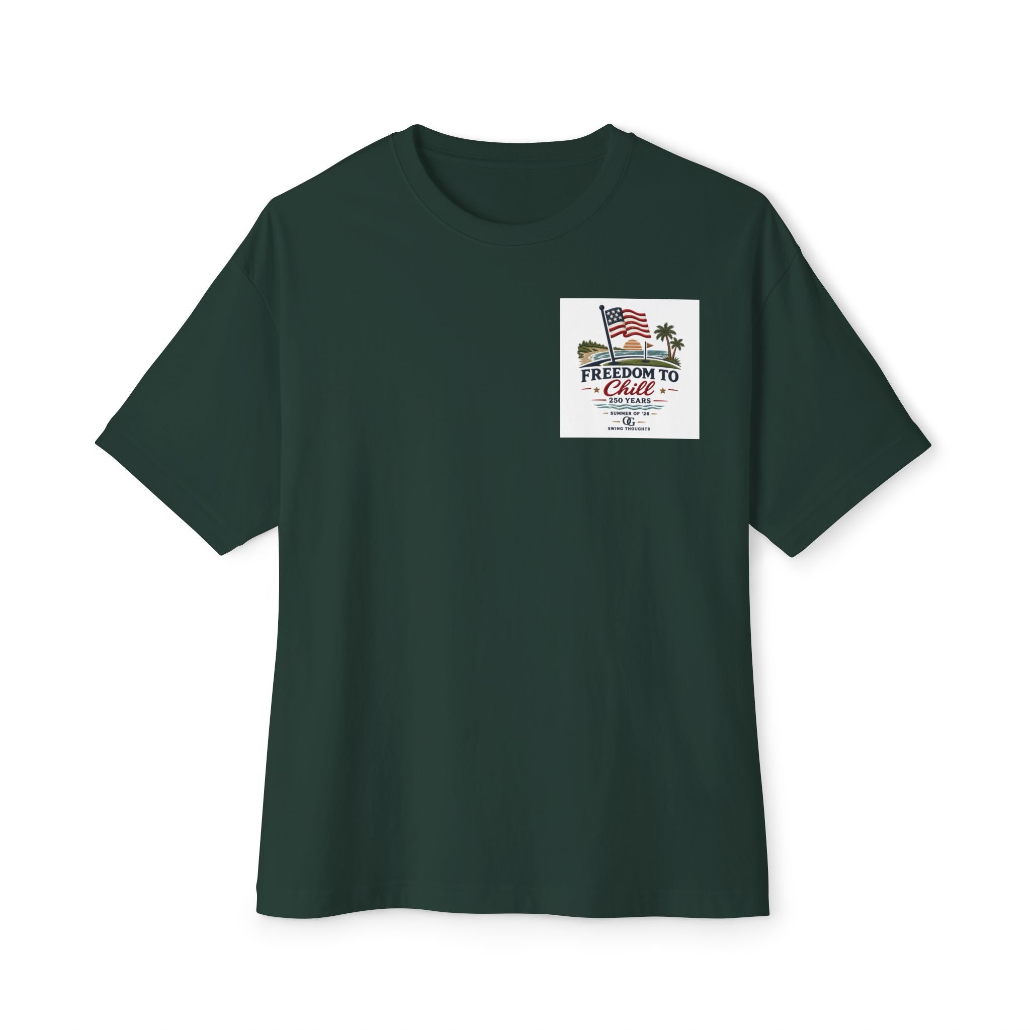 Freedom to Chill Tee — "Live Free Play Easy" T-Shirt